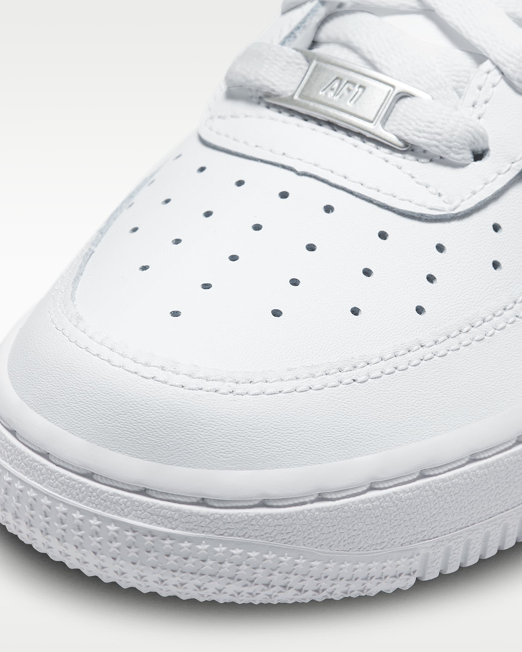 Nike Air Force 1 LE Big Kids' Shoes - White/White