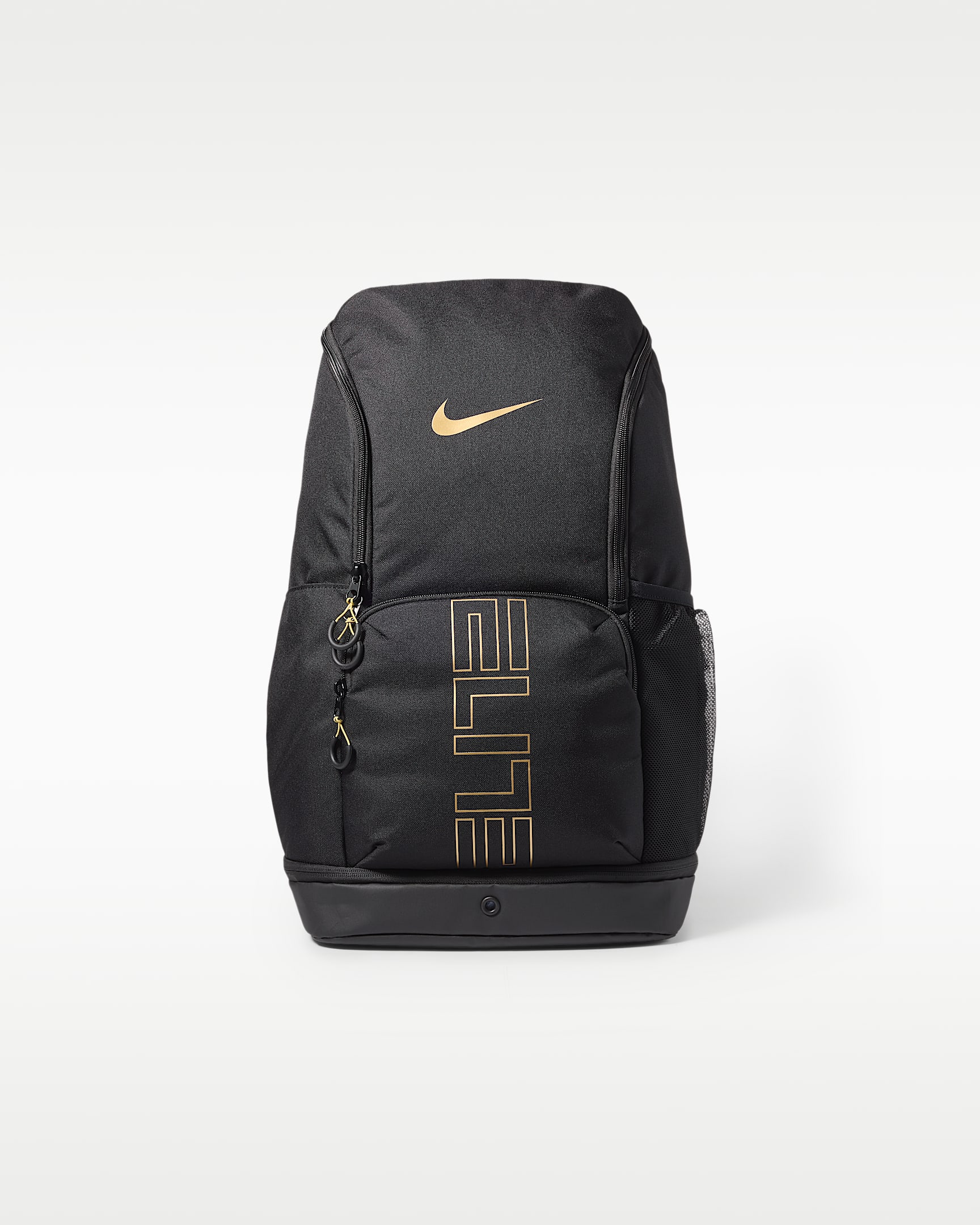 Mochila (32 L) Nike Varsity Elite - Negro/Negro/Oro metalizado