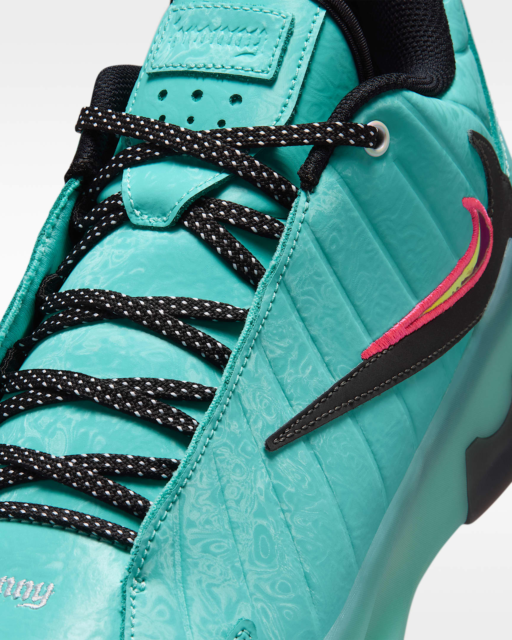 Tenis de básquetbol LeBron Witness 9 - Verde aurora/Gris fútbol/Blanco/Negro