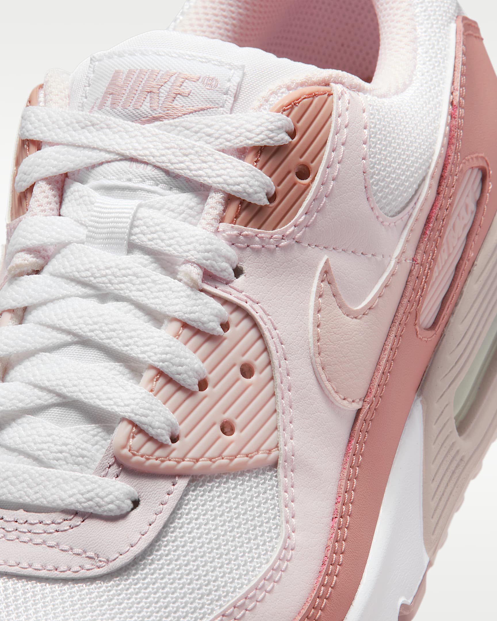 Nike Air Max 90 Women's Shoes - Particle Pink/Pearl Pink/Silt Red