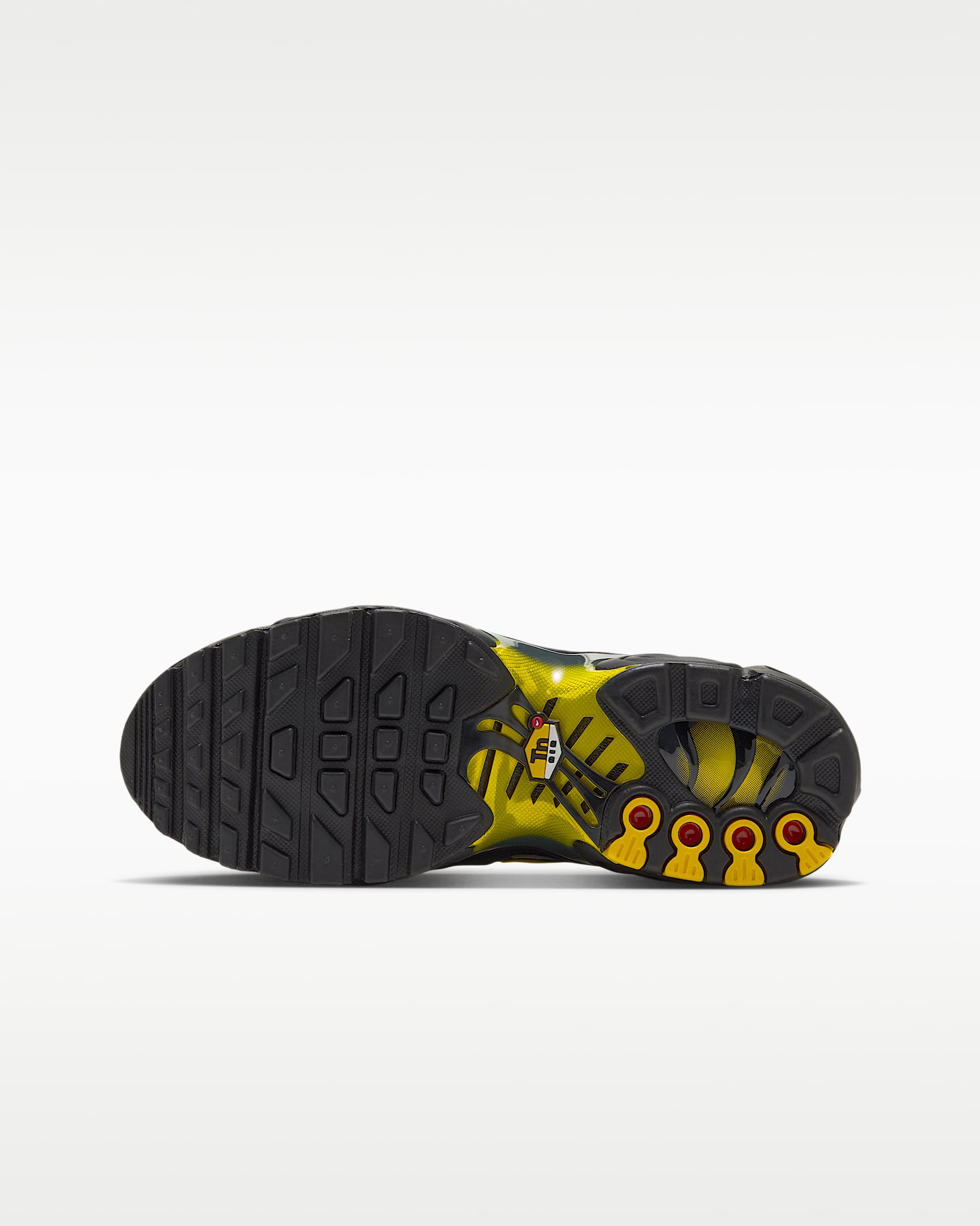 Nike Air Max Plus Older Kids' Shoes - Dark Smoke Grey/Black/Cool Grey/Chrome Yellow