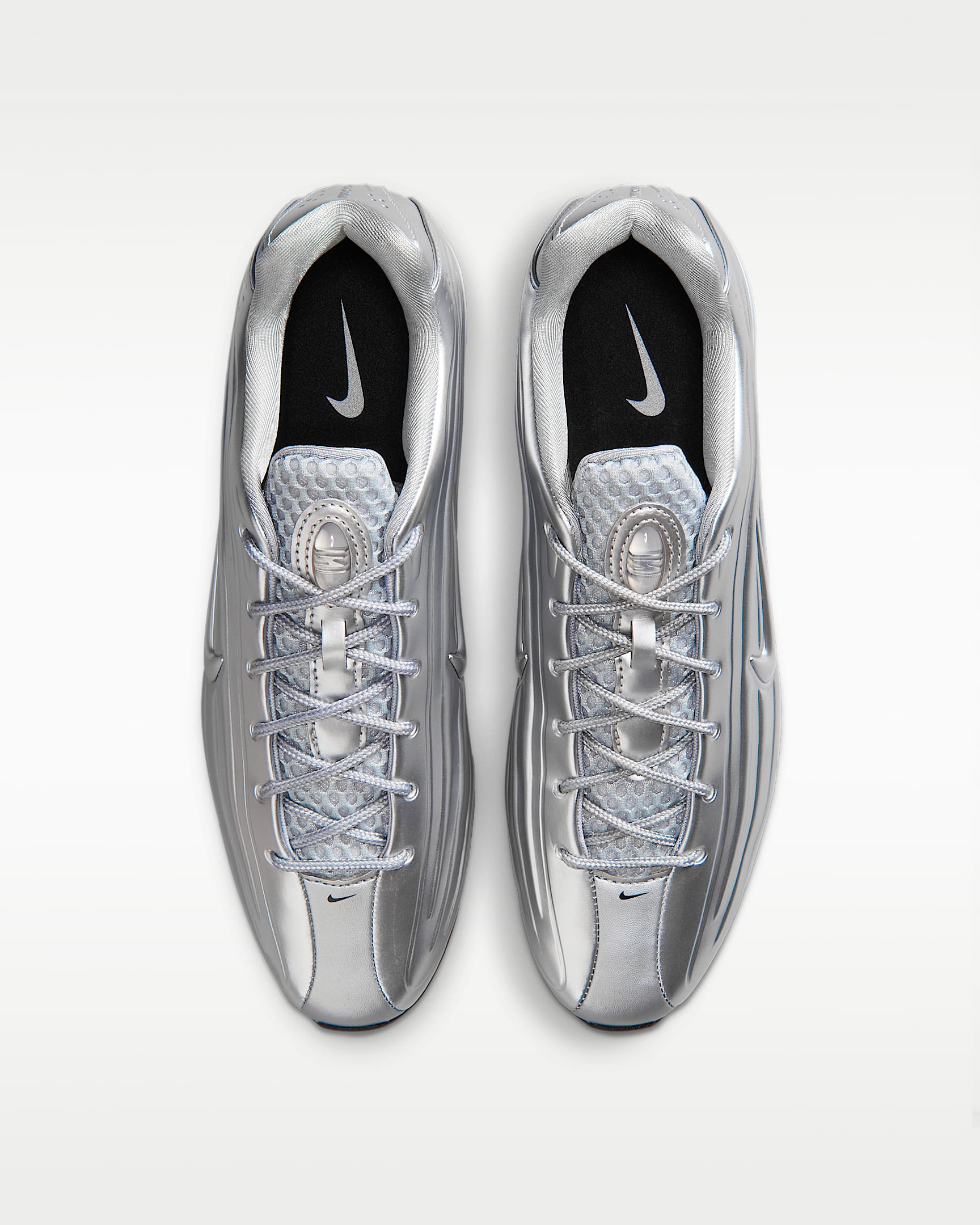 Nike Shox Z Women's Shoes - Silver/Black/Metallic Silver