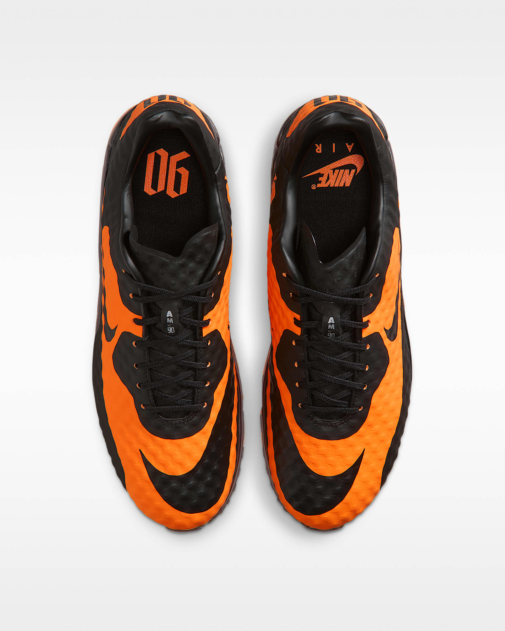 Nike Air Max 90 "Hypervenom" Men's Shoes - Bright Citrus/Total Orange/Black
