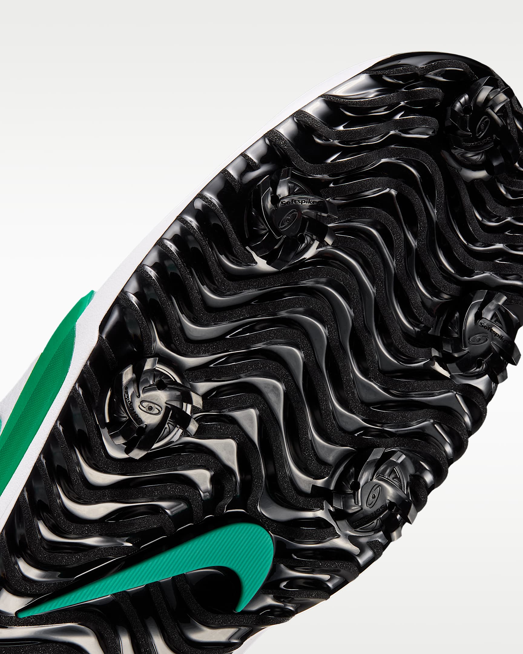 Tenis de golf para hombre Nike Victory Pro 4 - Blanco/Negro/Malaquita