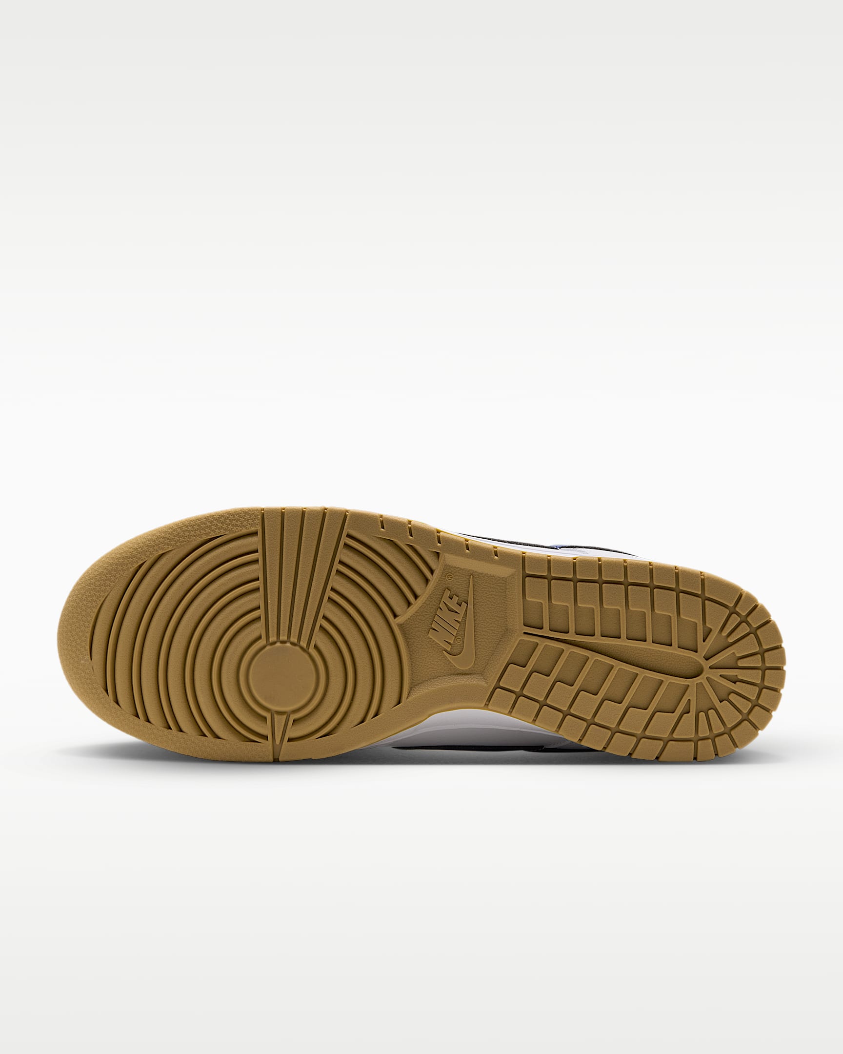 Nike Dunk Low Retro Men's Shoes - White/Gum Light Brown/Deep Royal Blue
