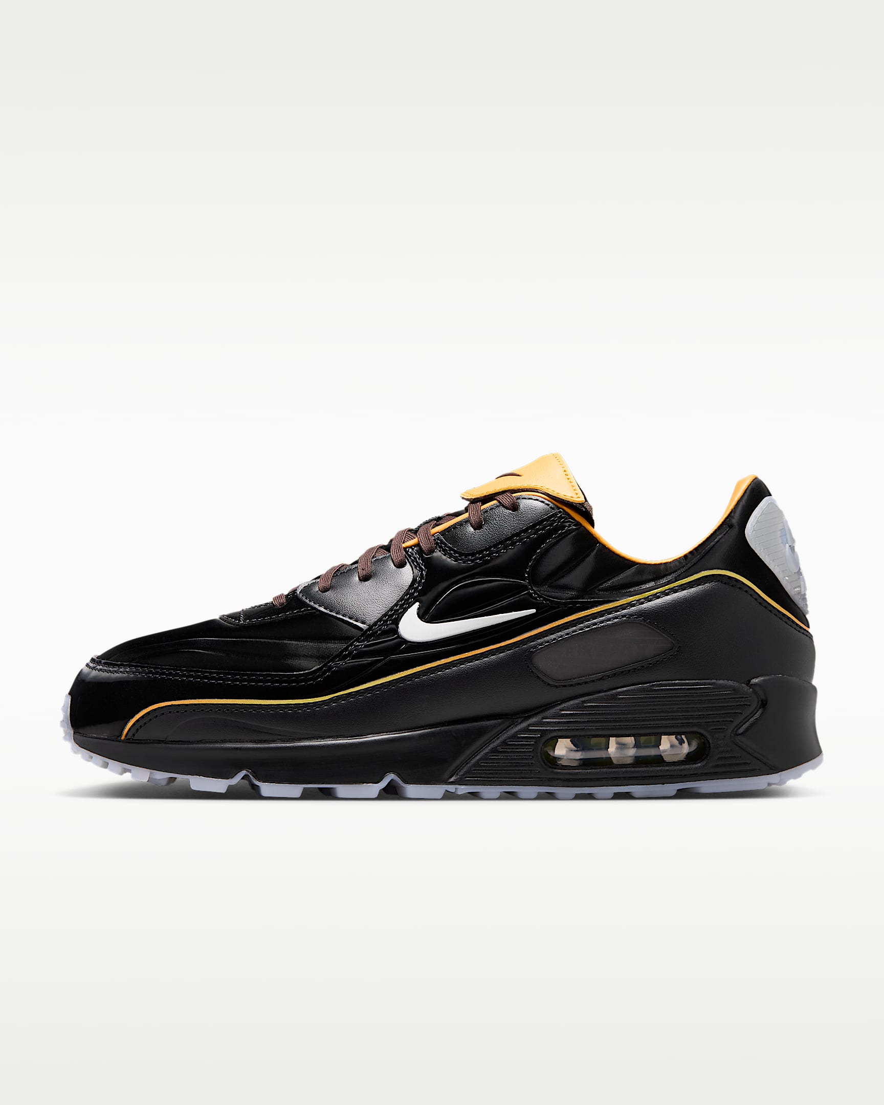 Nike Air Max 90 "Mercurial" Men's Shoes - Black/Gold Leaf/Pear/White