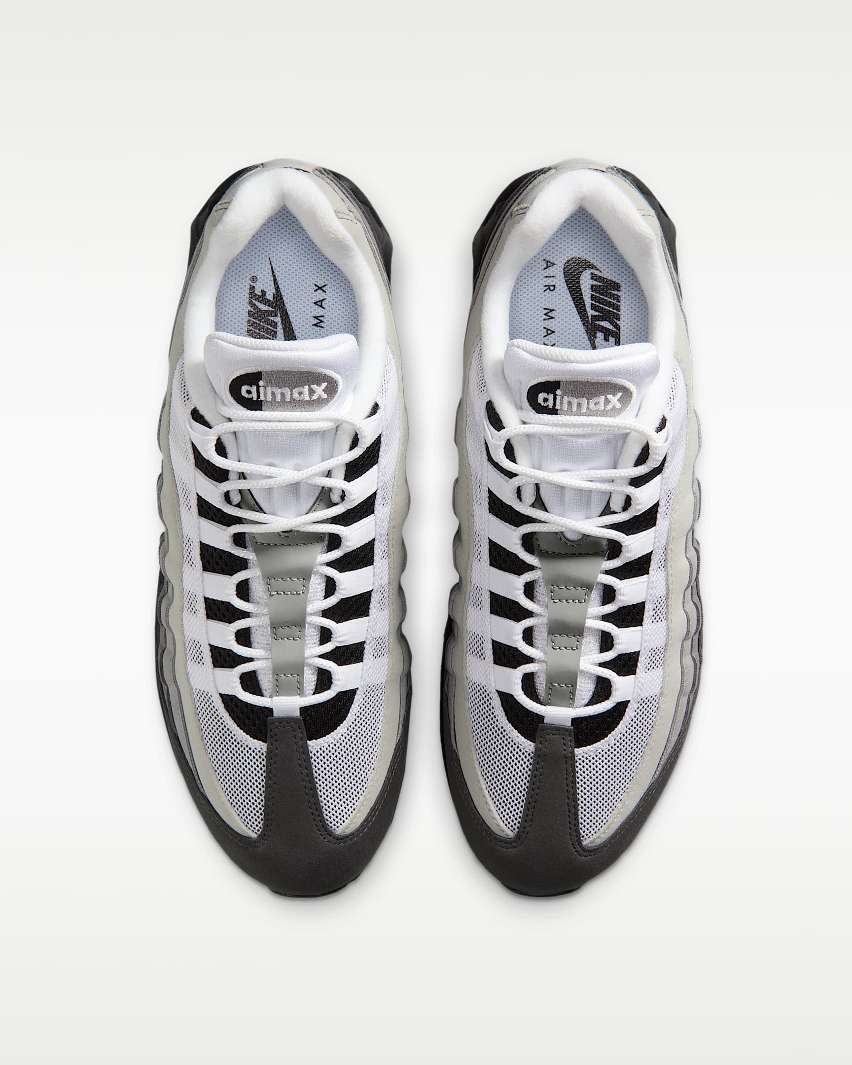 Nike Air Max 95 Big Bubble "OG" Men's Shoes - Black/Medium Ash/Dark Pewter/White