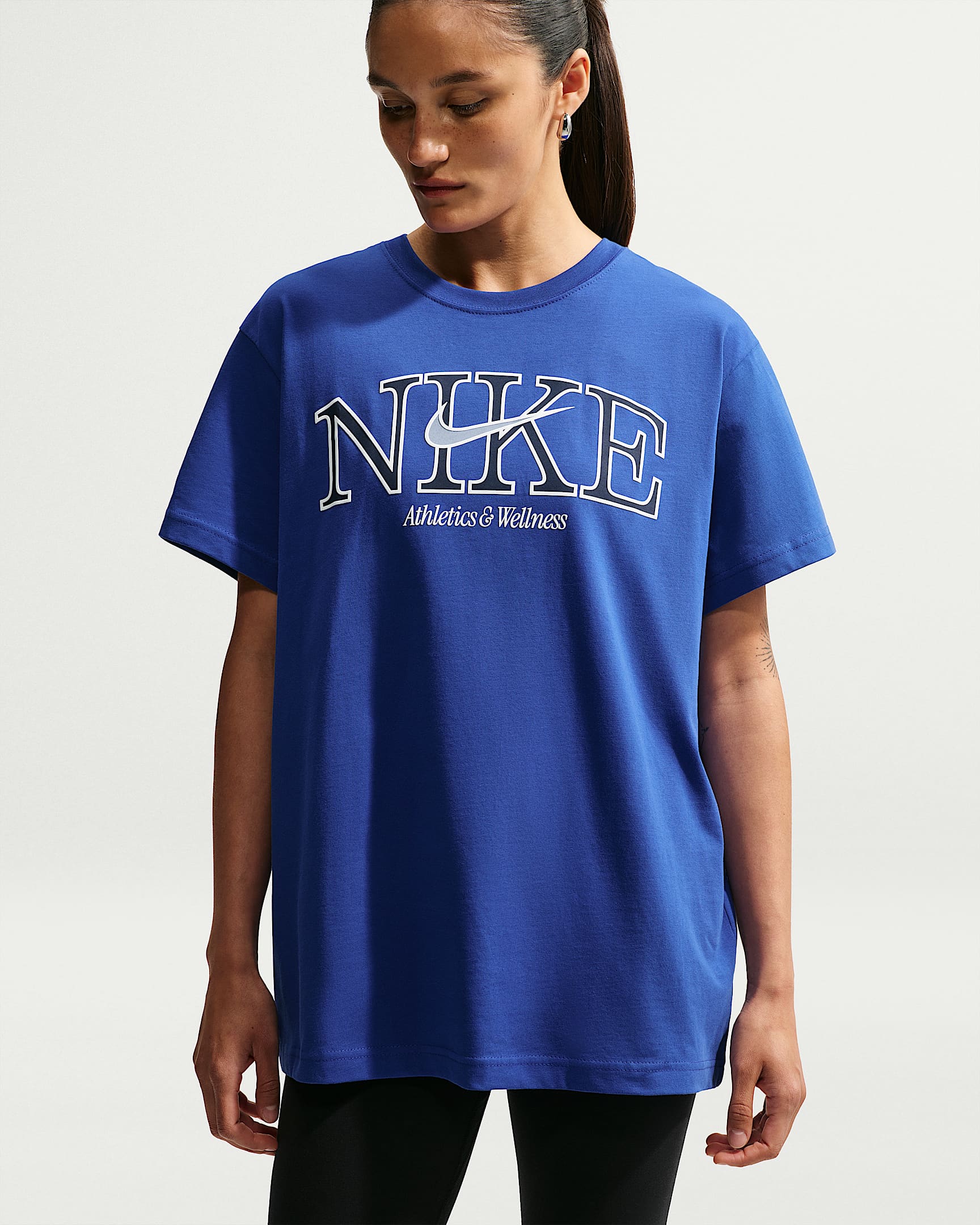 Nike Sportswear Classic oversized T-shirt voor dames - Old Royal