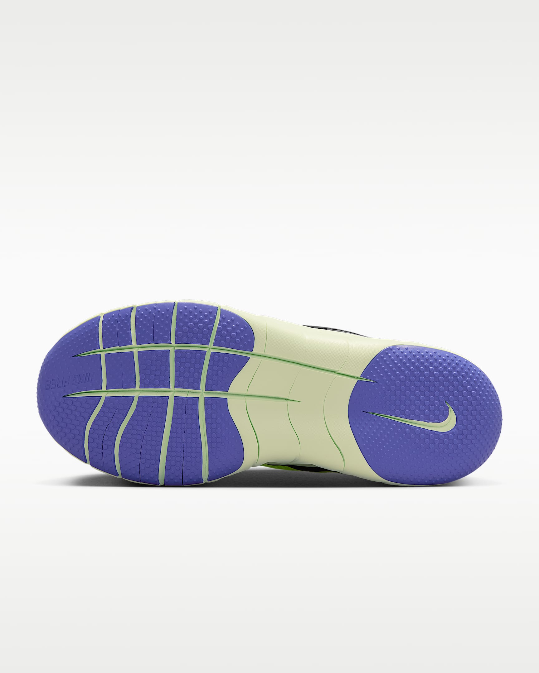 Nike Free Ride Older Kids' Running Shoes - Volt Ice/Lapis/Volt Tint/Black