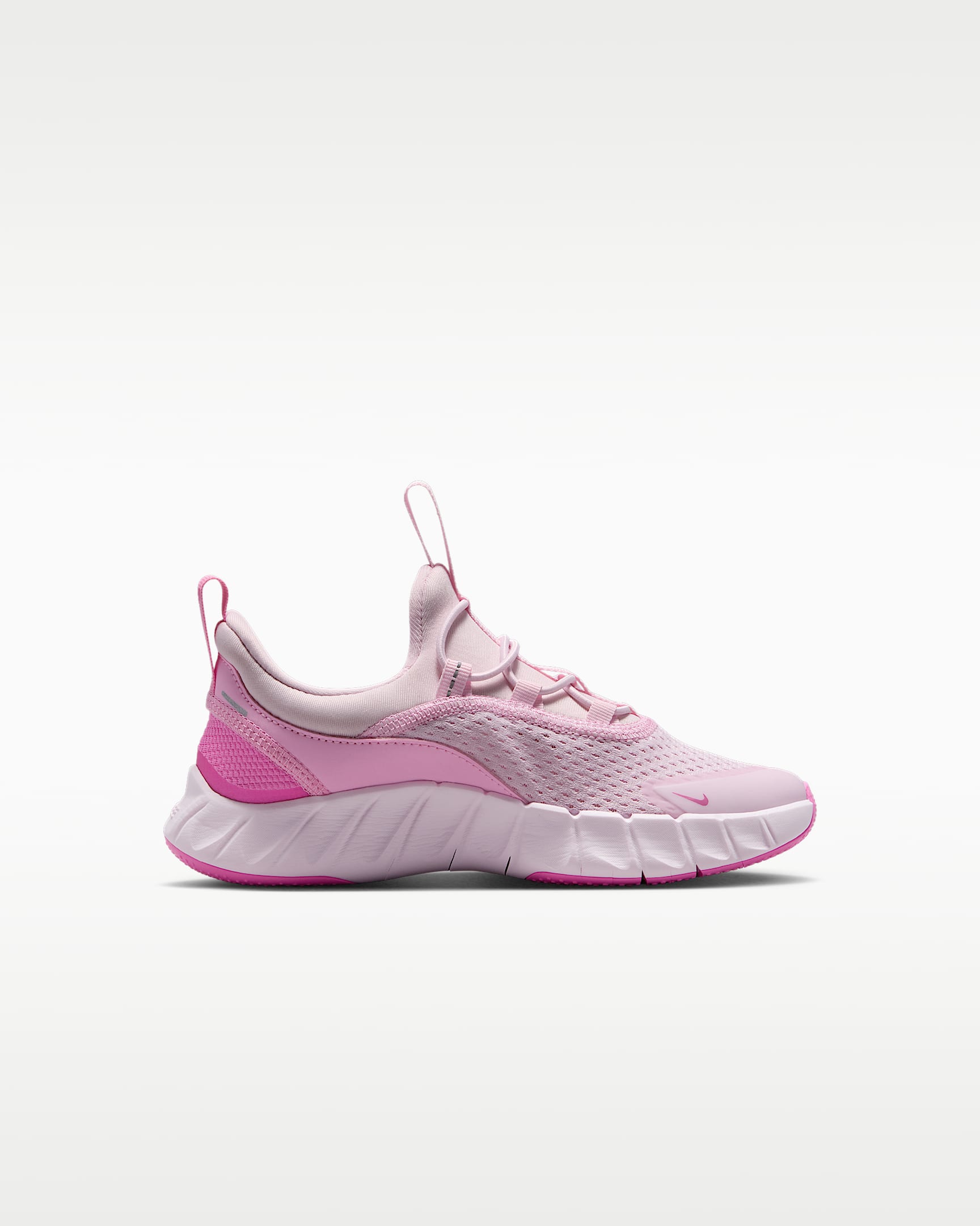 Sapatilhas de running Nike Free Ride para criança - Rosa Rise/Rosa Playful/Lilás Bleached/Branco