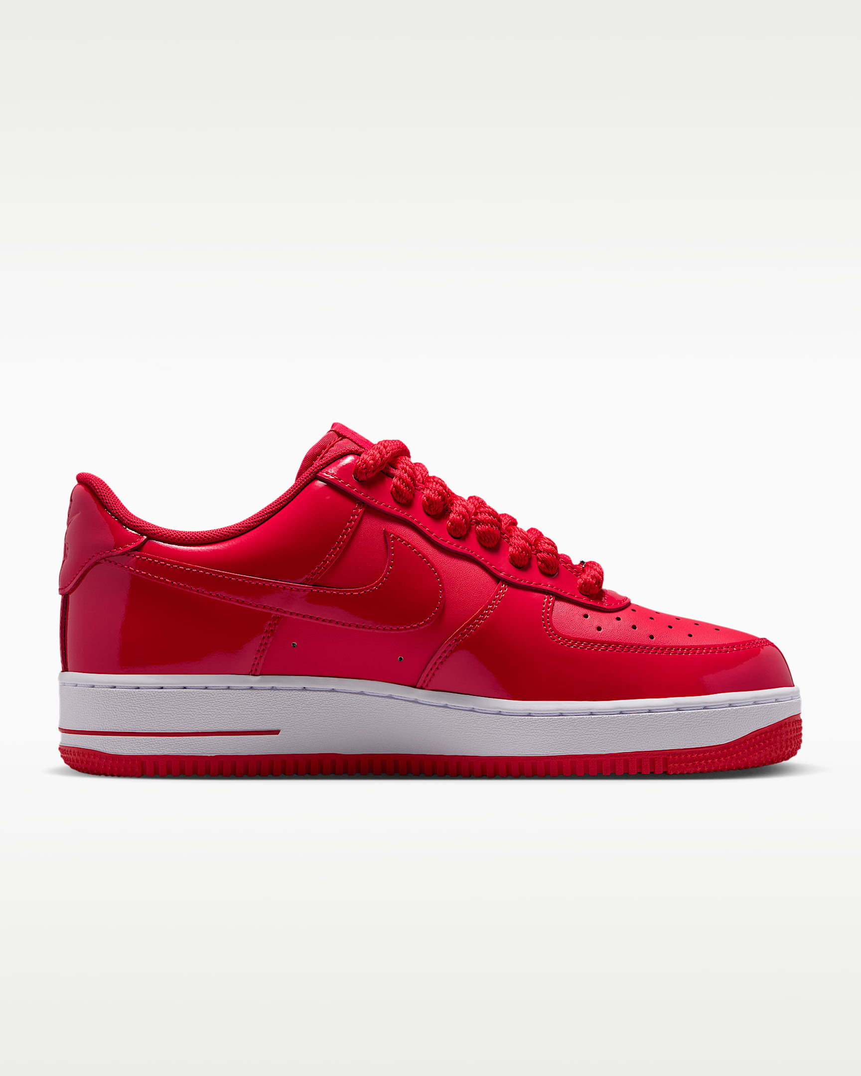 Nike Air Force 1 '07 LV8 Men's Shoes - University Red/White/Metallic Silver/Light Crimson