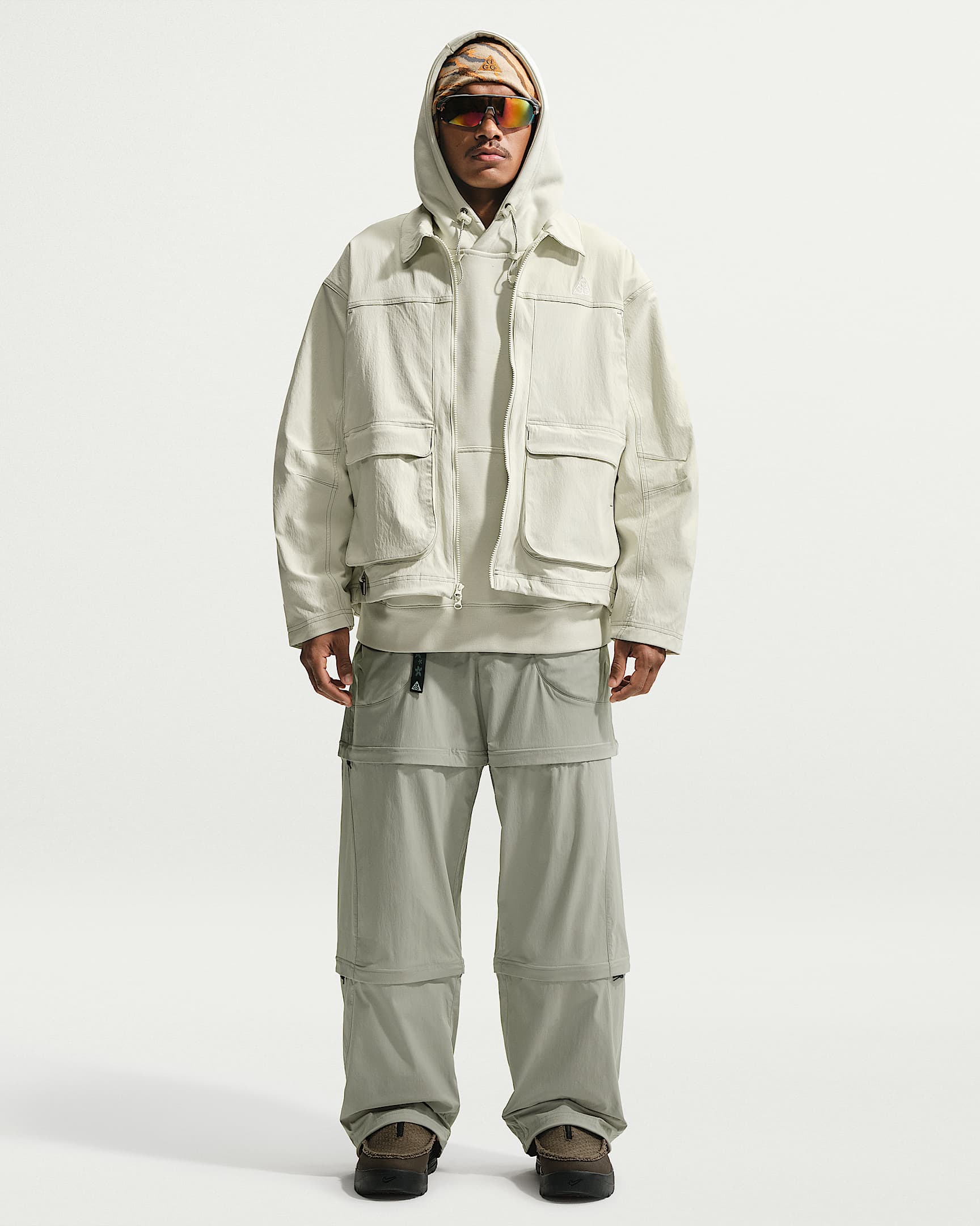 ACG Smith Summit Men's UV Jacket - Sea Glass/Mineral Slate/Summit White