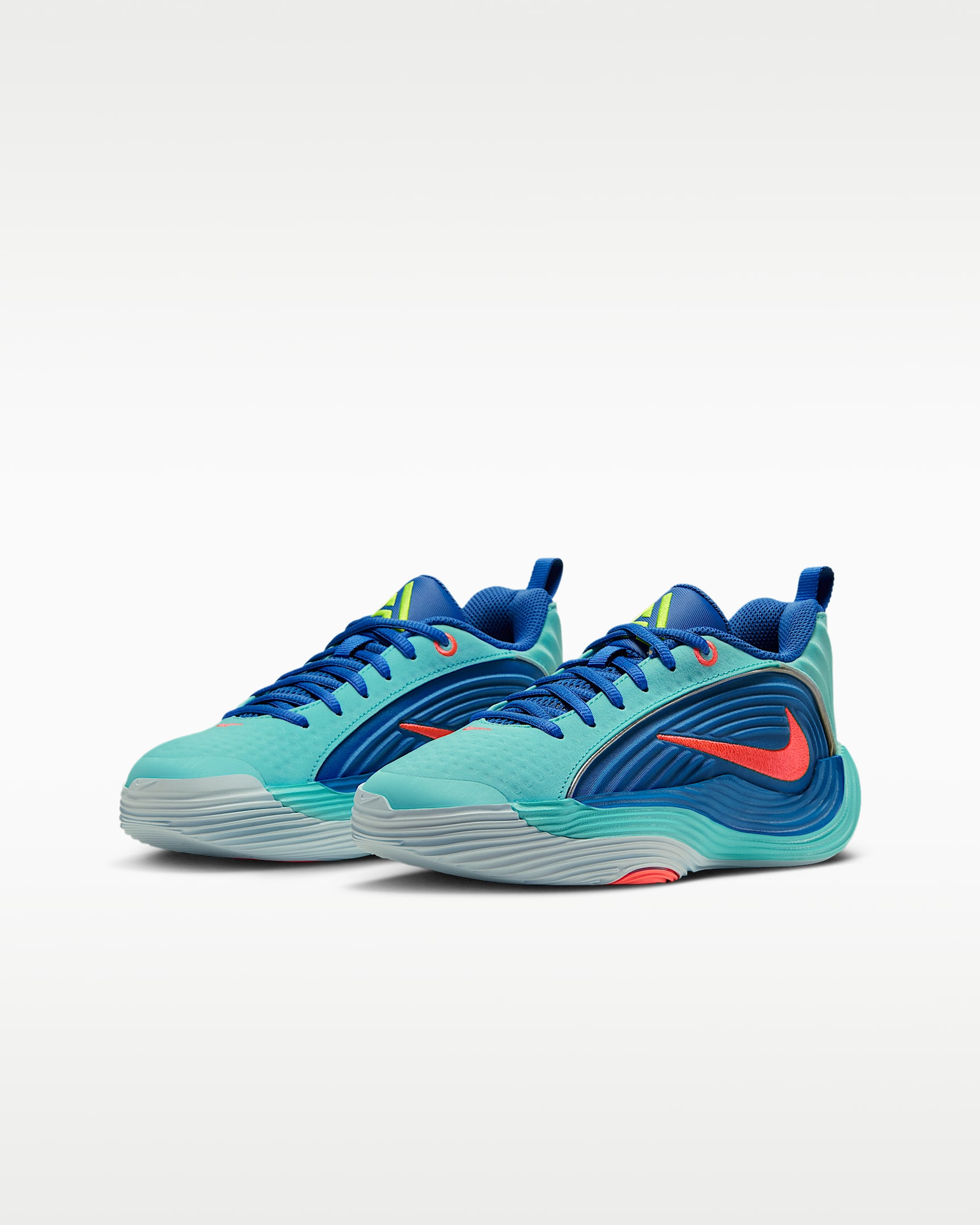 Giannis Immortality 5 Basketballschuh (ältere Kinder) - Hyper Turquoise/Star Blue/Hyper Turquoise/Hyper Orange