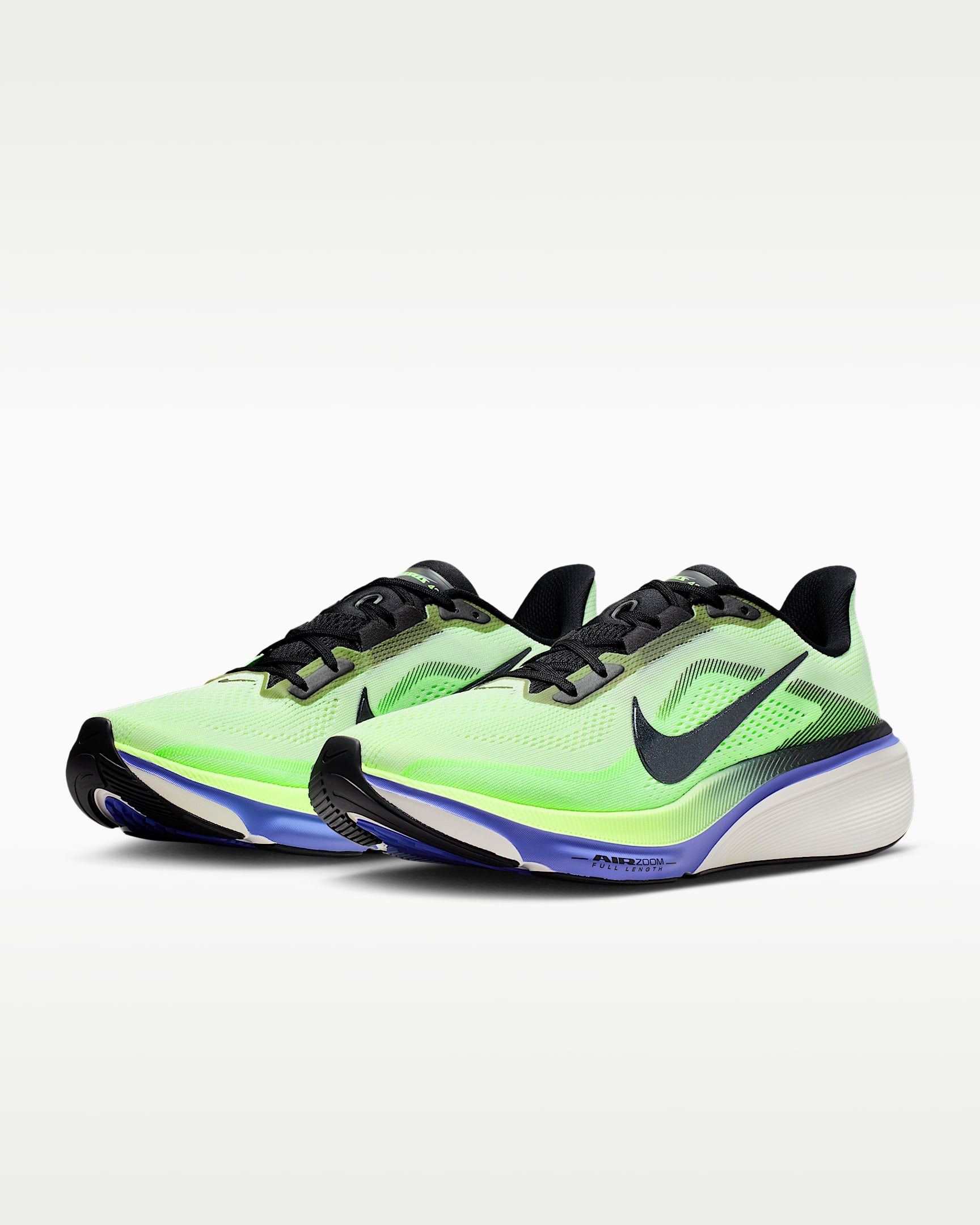 Chaussure de running sur route Nike Pegasus 42 pour homme - Volt Tint/Sapphire/Lime Blast/Black Spruce