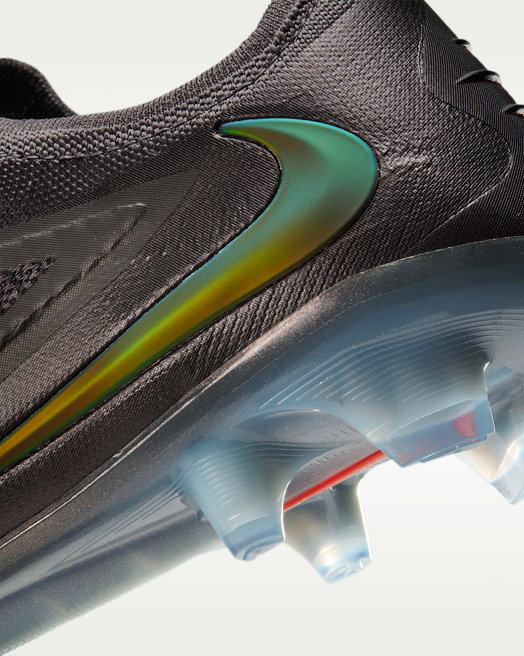 Nike Phantom 6 Low Elite LV8 Firm-Ground Soccer Cleats - Medium Ash/Black/Gold Amber