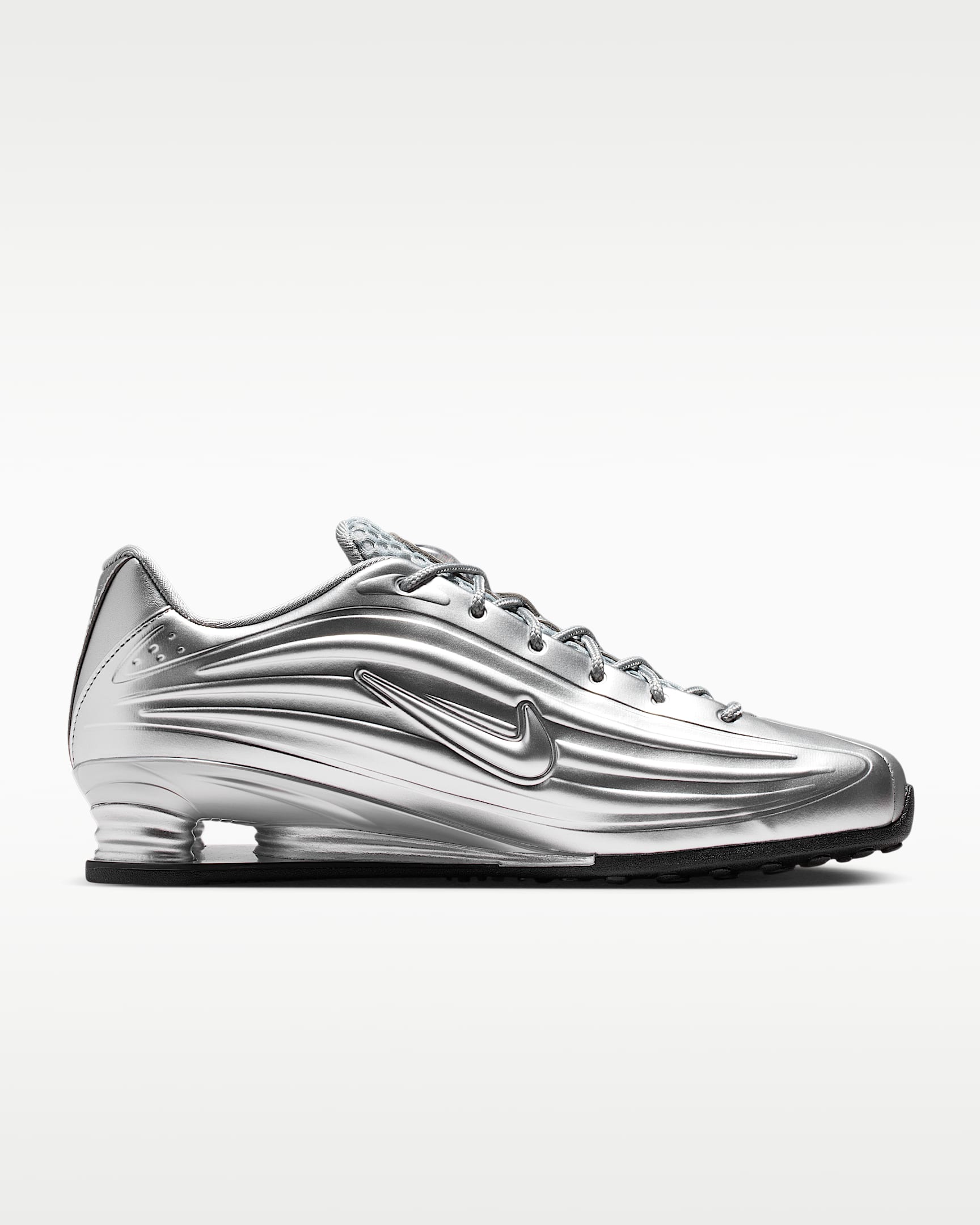 Nike Shox Z Women's Shoes - Silver/Black/Metallic Silver