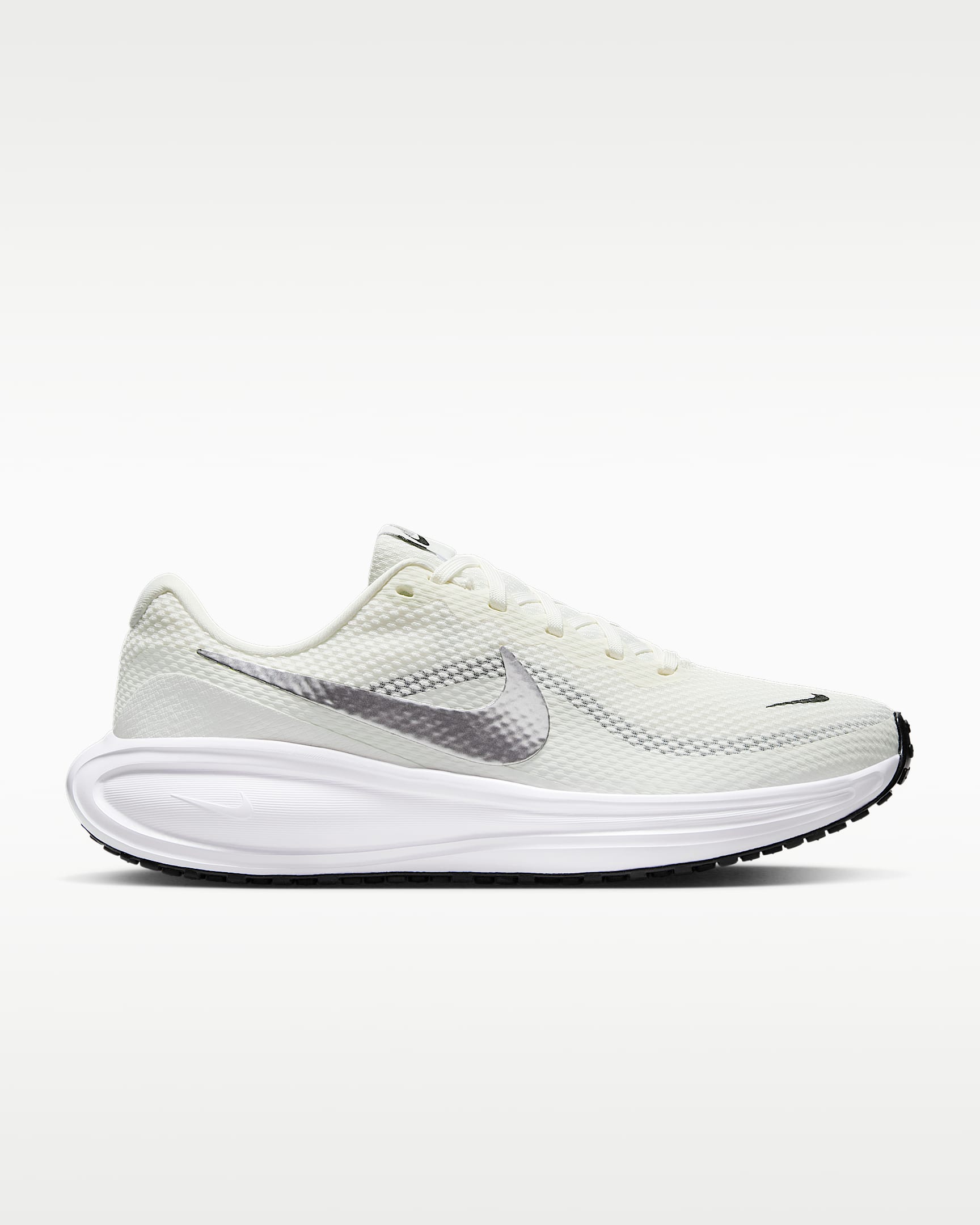 Nike Revolution 8 løpesko for vei til dame - Sail/Hvit/Svart/Metallic Silver