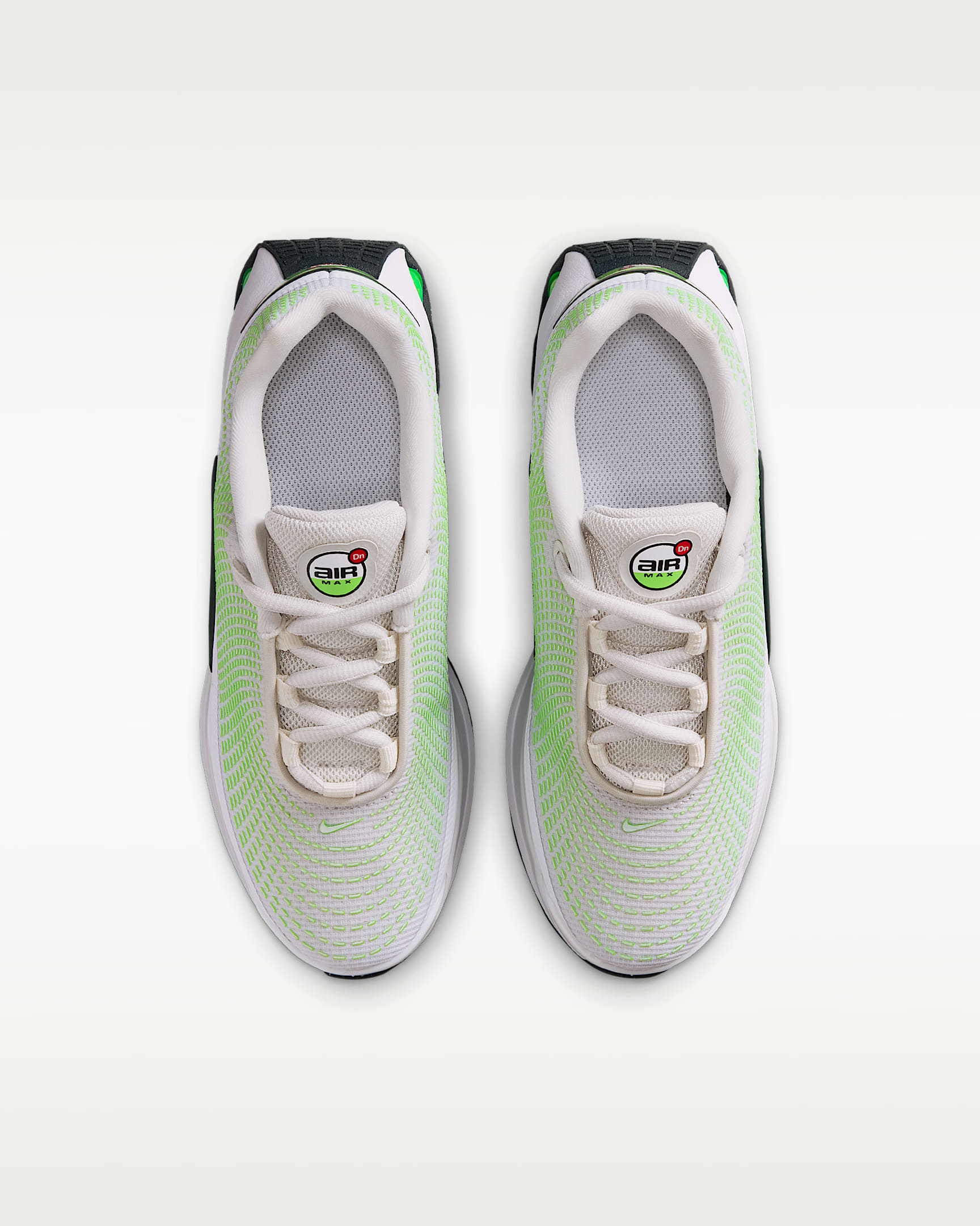 Tenis para niños grandes Nike Air Max Dn - Tinte platino/Verde strike/Blanco/Alga