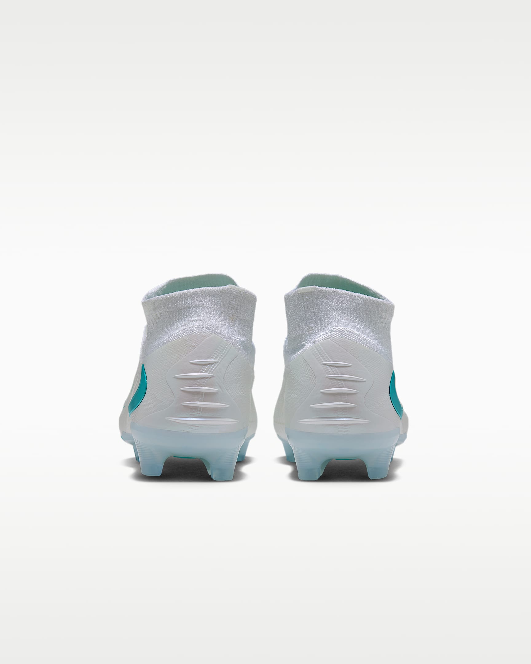 Nike Phantom 6 High Elite Fußballschuh für normalen Rasen - Weiß/Weiß/Dusty Cactus
