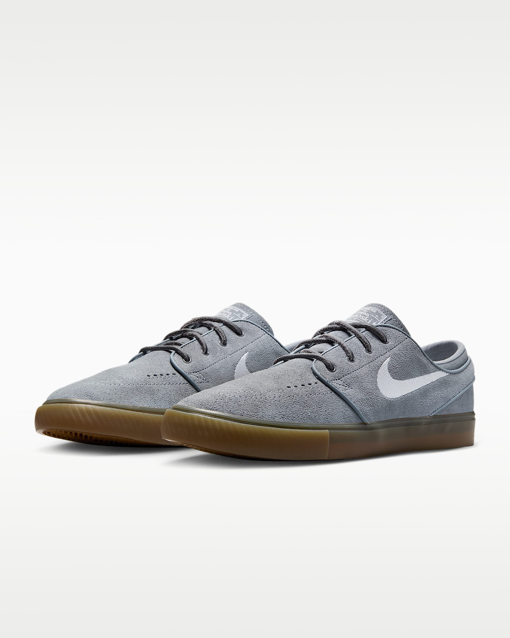 Nike SB Zoom Janoski OG+ 滑板鞋 - Cool Grey/Cool Grey/Gum Light Brown/白色