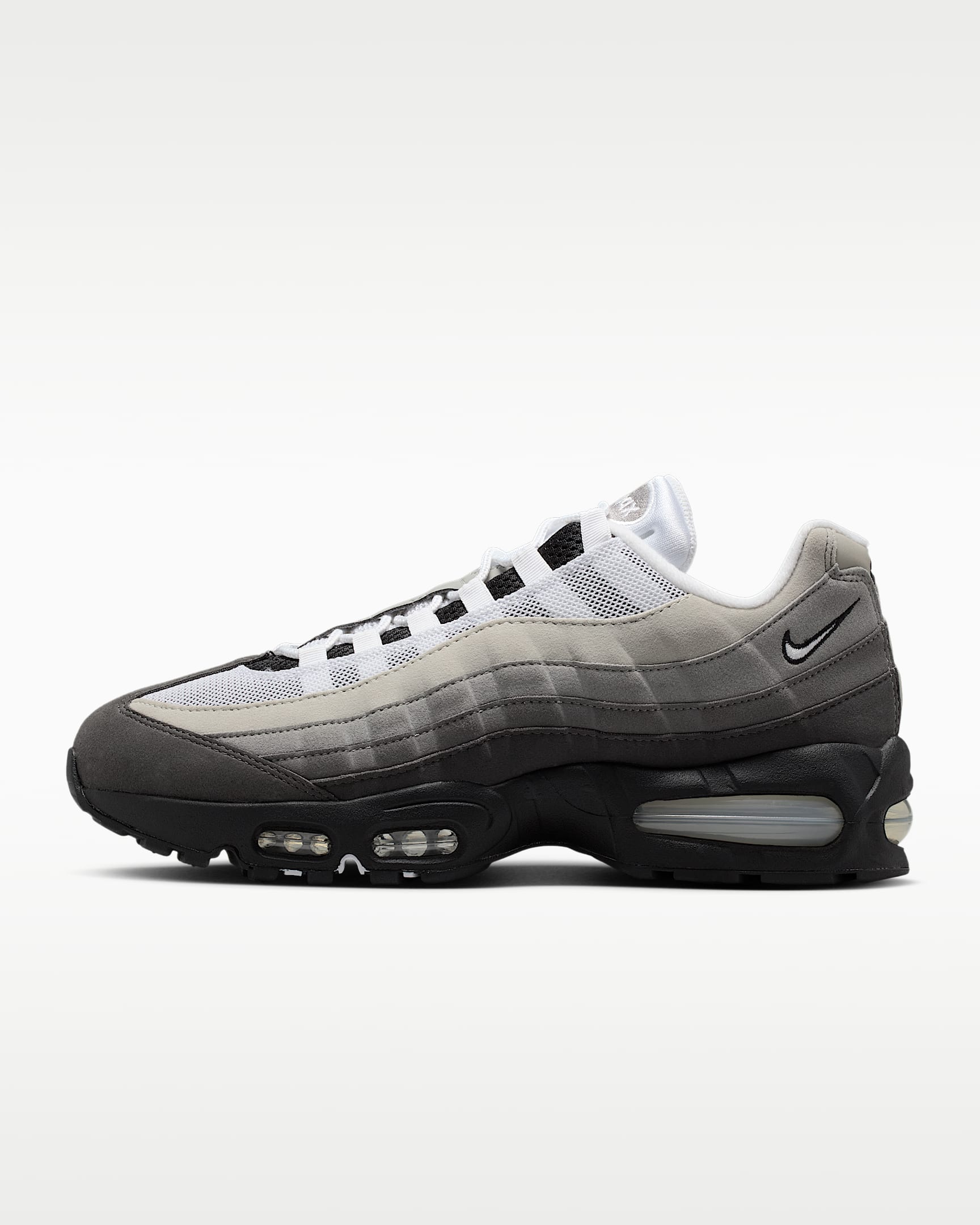 Nike Air Max 95 Big Bubble "OG" Men's Shoes - Black/Medium Ash/Dark Pewter/White