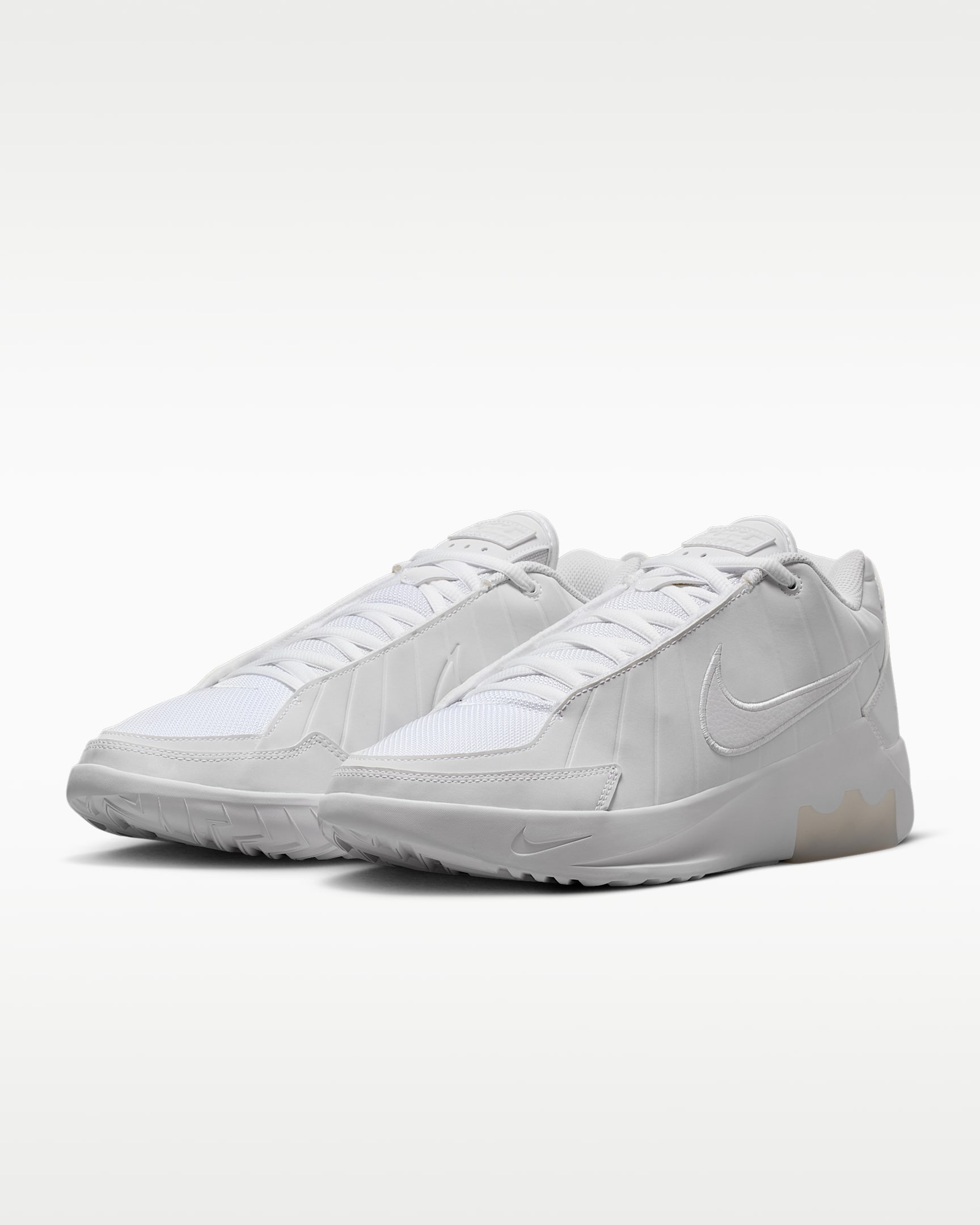 LeBron Witness 9 Basketball Shoes - White/Black/White