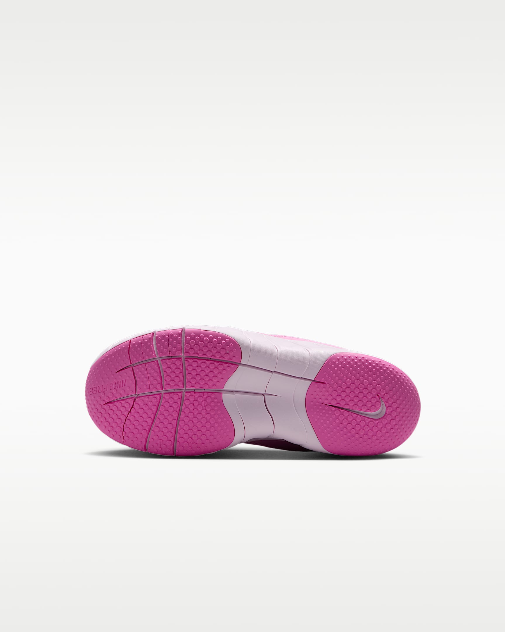 Sapatilhas de running Nike Free Ride para criança - Rosa Rise/Rosa Playful/Lilás Bleached/Branco