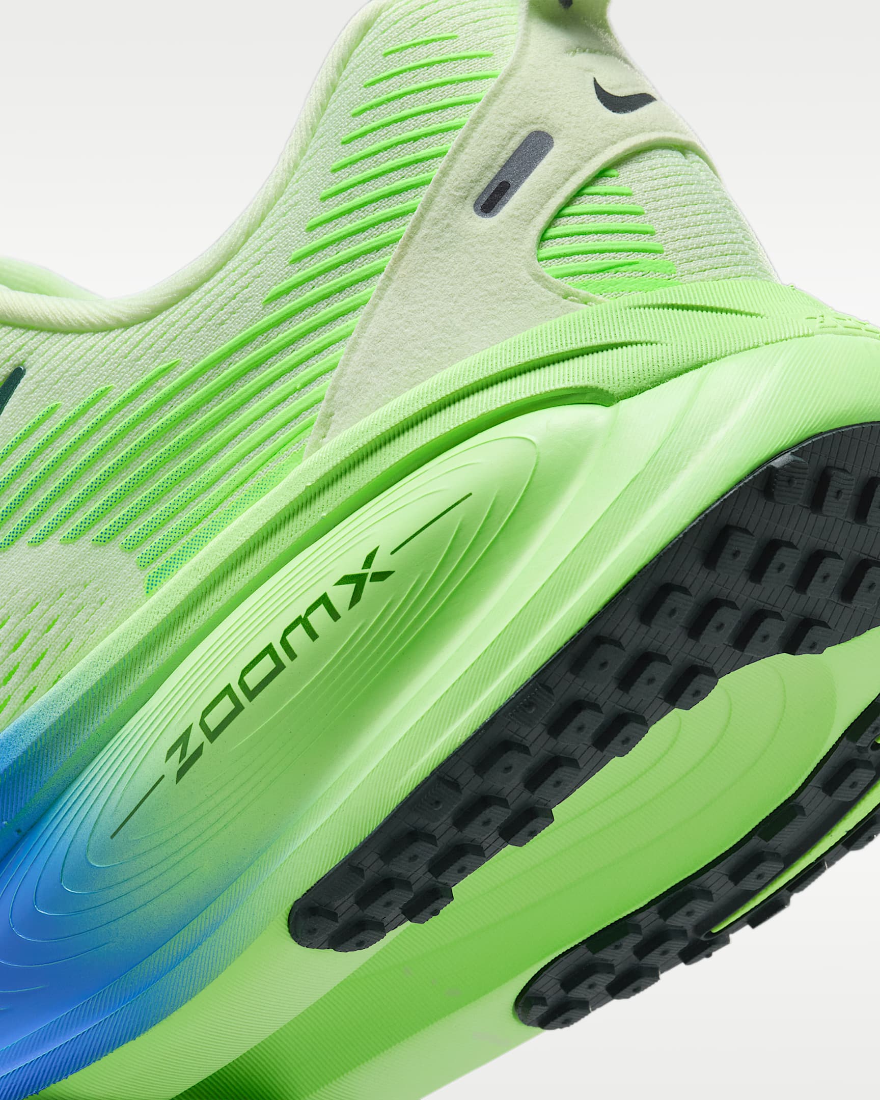 Nike Vomero 18 Men's Road Running Shoes - White/Volt Tint/Sapphire/Black Spruce