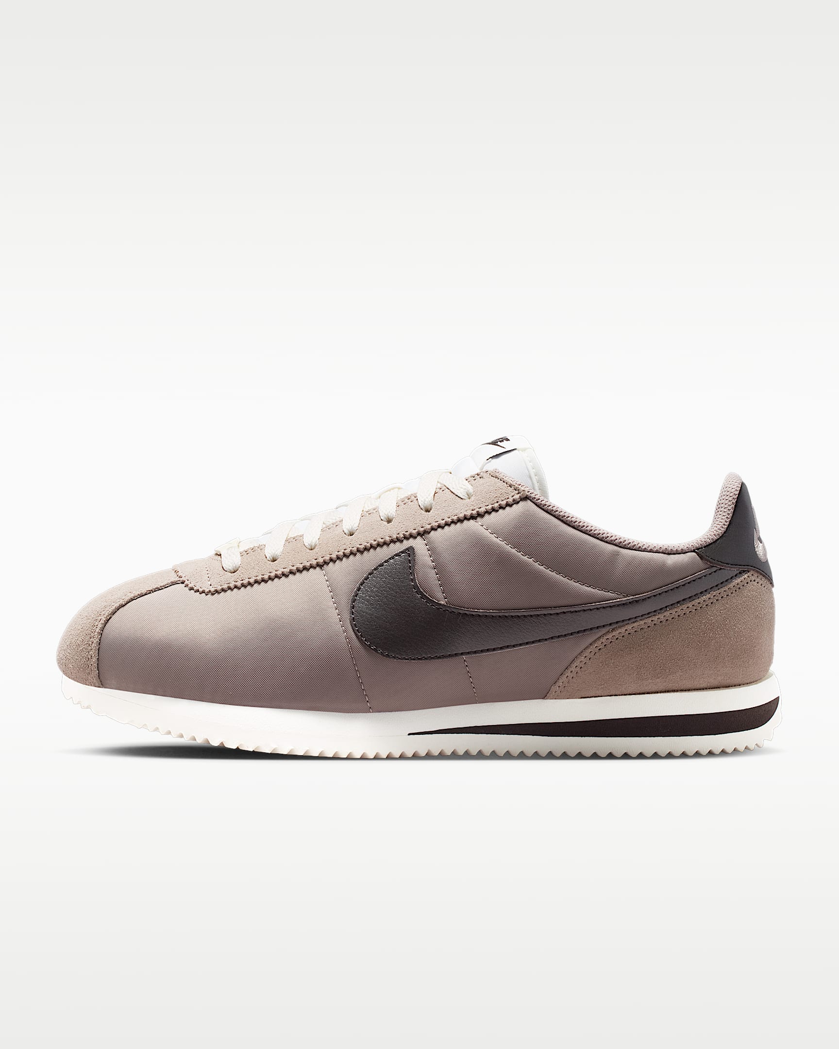 รองเท้าผู้ชาย Nike Cortez Textile - Moon Fossil/Sail/Shadow Brown