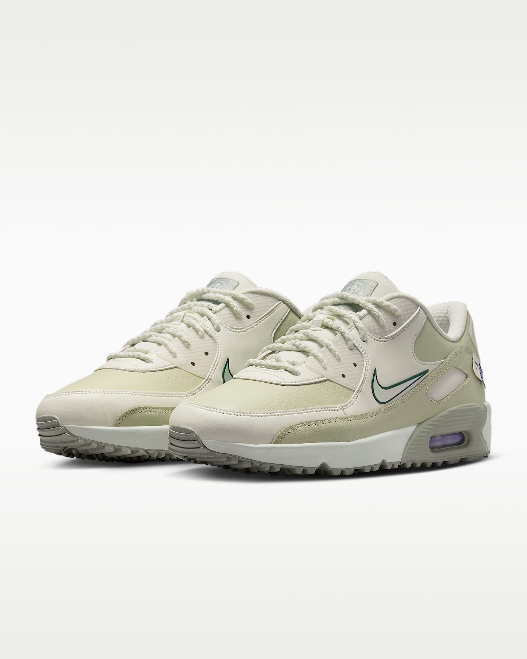 Nike Air Max 90 G Golf Shoes - Sea Glass/Spruce Fog/Olive Aura/Fir