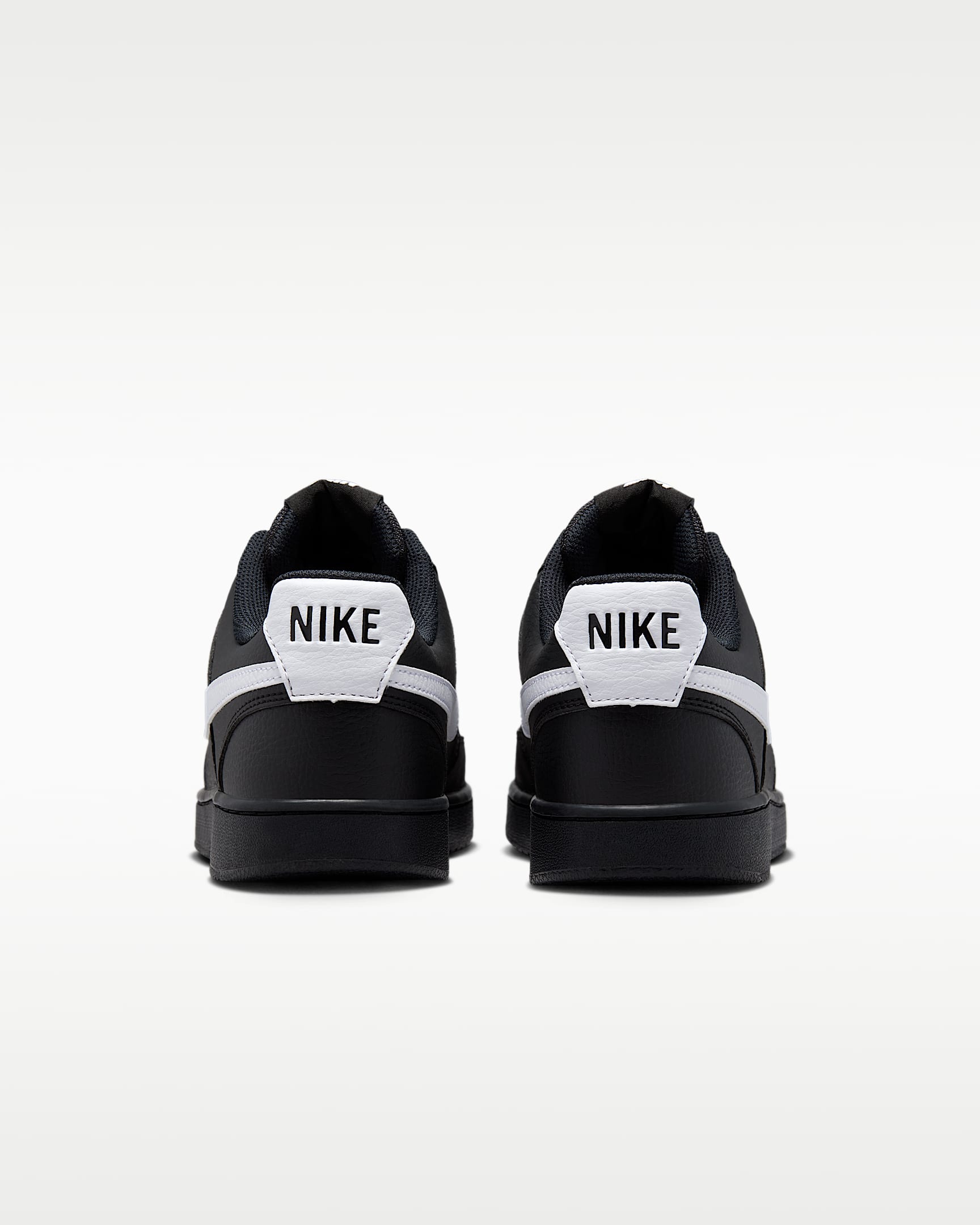 Nike Court Vision Low Men's Shoes - Black/Black/White