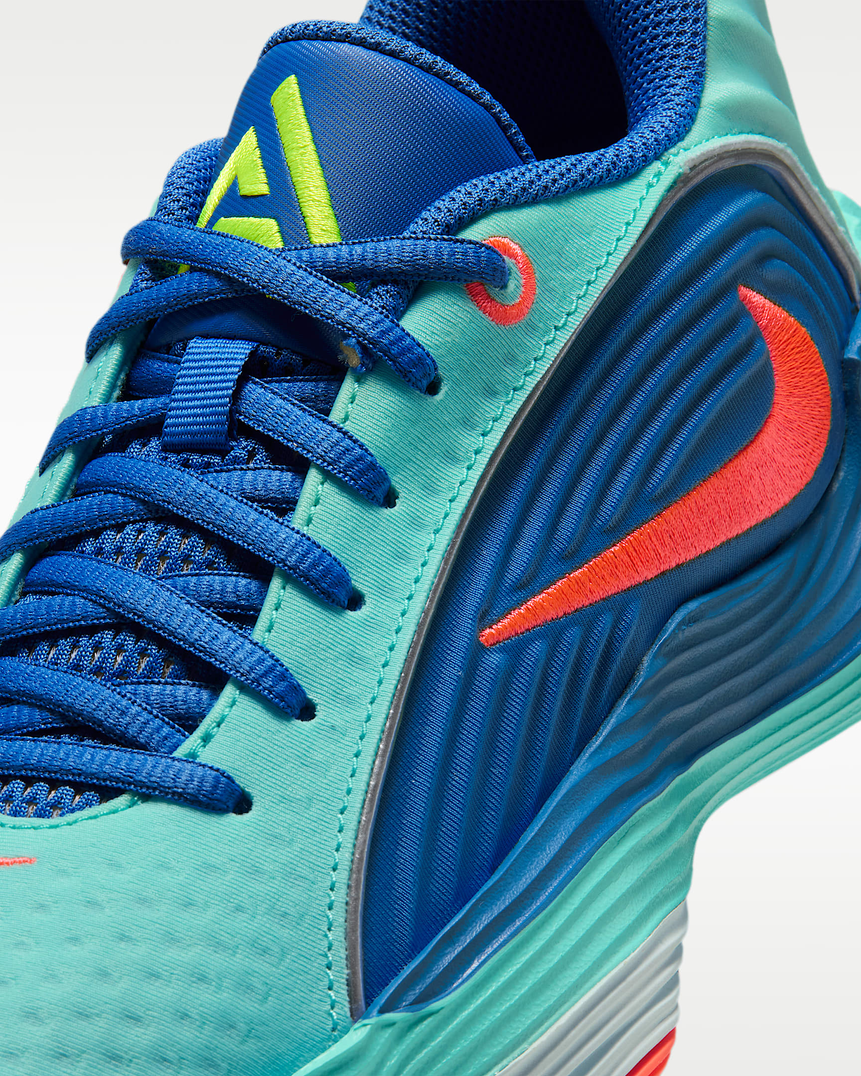 Giannis Immortality 5 Basketballschuh (ältere Kinder) - Hyper Turquoise/Star Blue/Hyper Turquoise/Hyper Orange