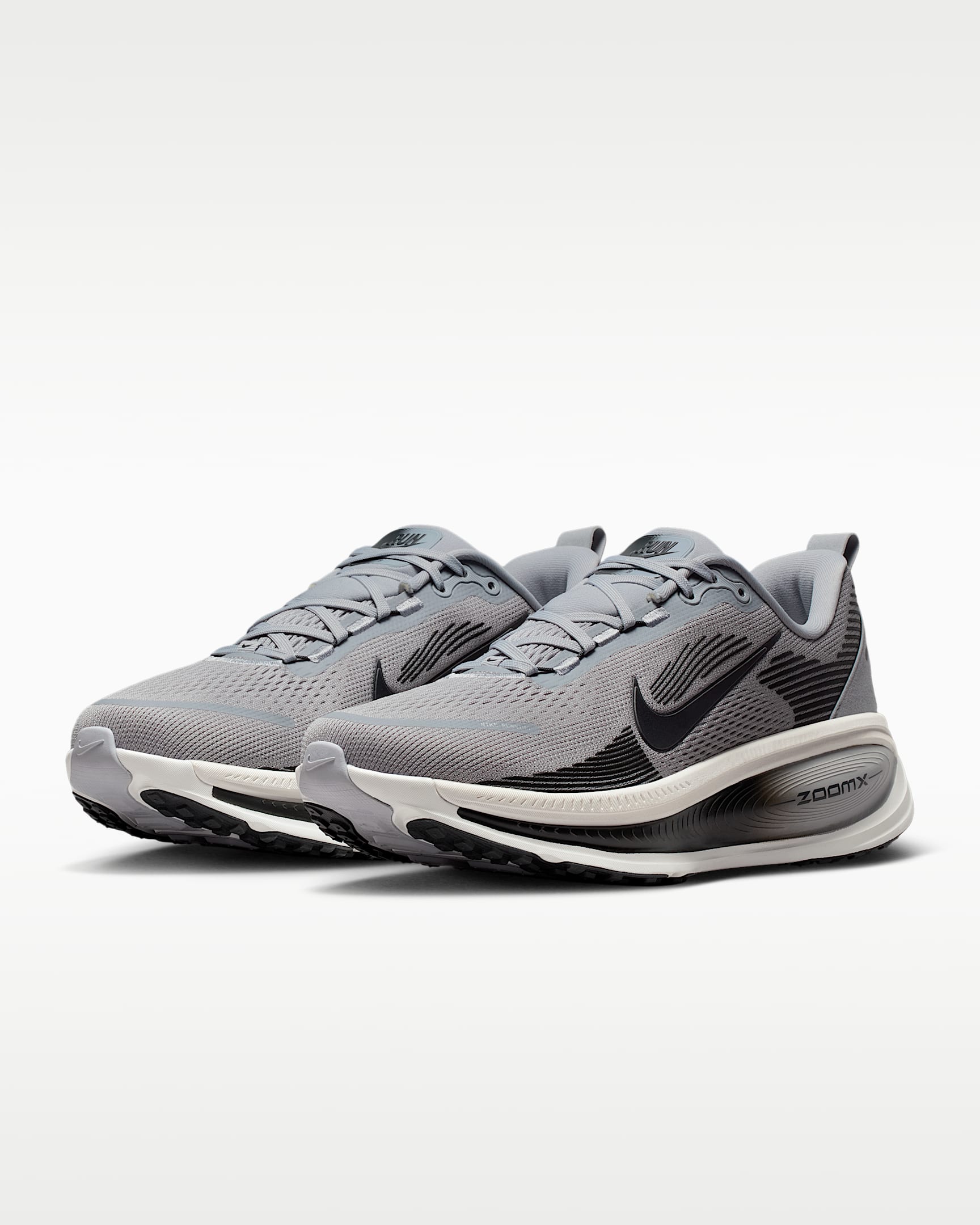 Nike Vomero 18 Men's Road Running Shoes - Wolf Grey/Pure Platinum/Summit White/Anthracite