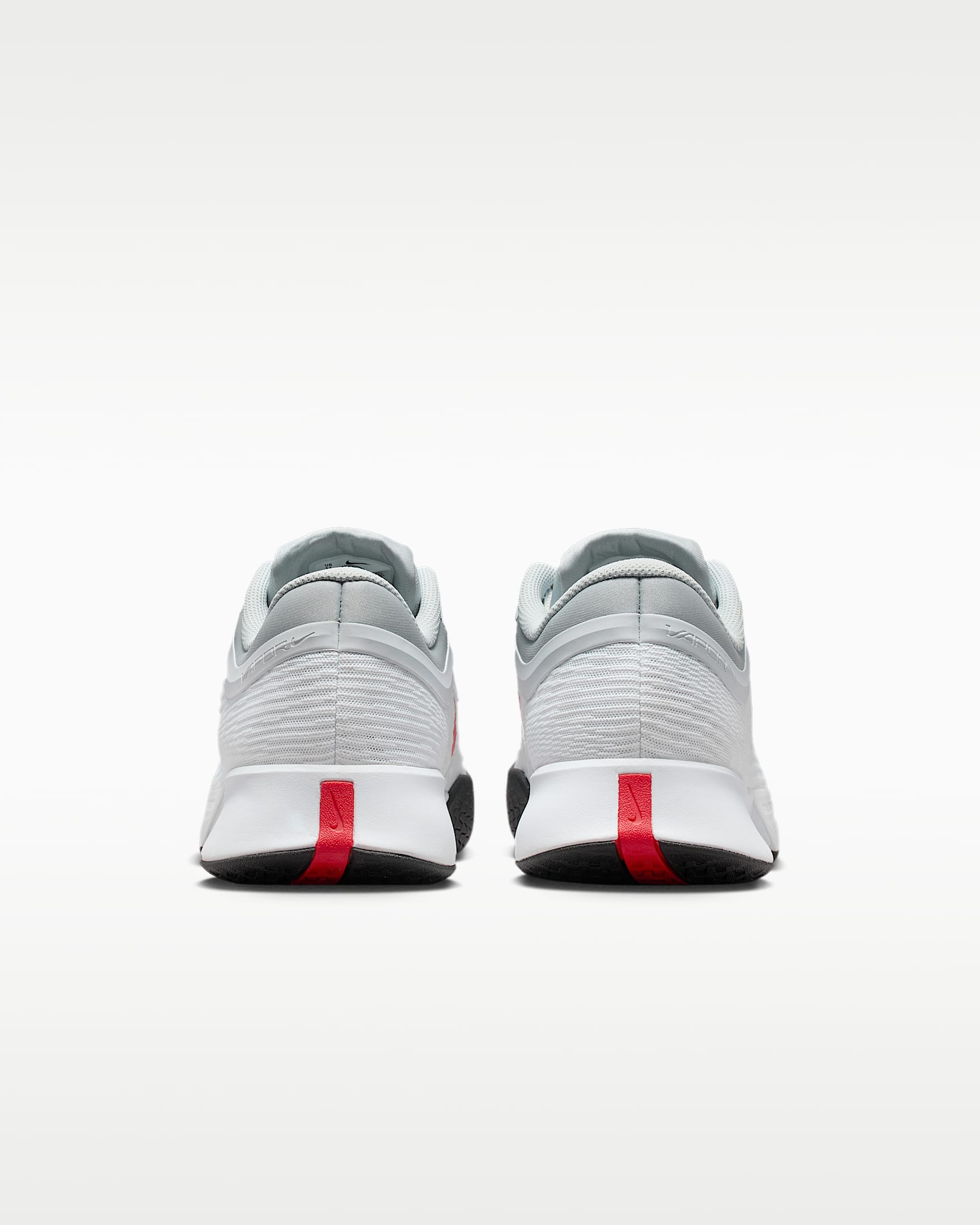 Nike Vapor Pro 3 Men's Hard Court Tennis Shoes - White/Pure Platinum/Light Crimson