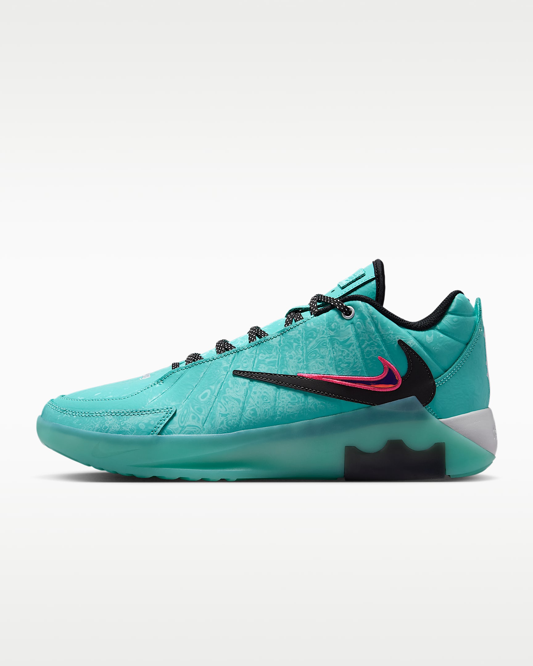 Tenis de básquetbol LeBron Witness 9 - Verde aurora/Gris fútbol/Blanco/Negro