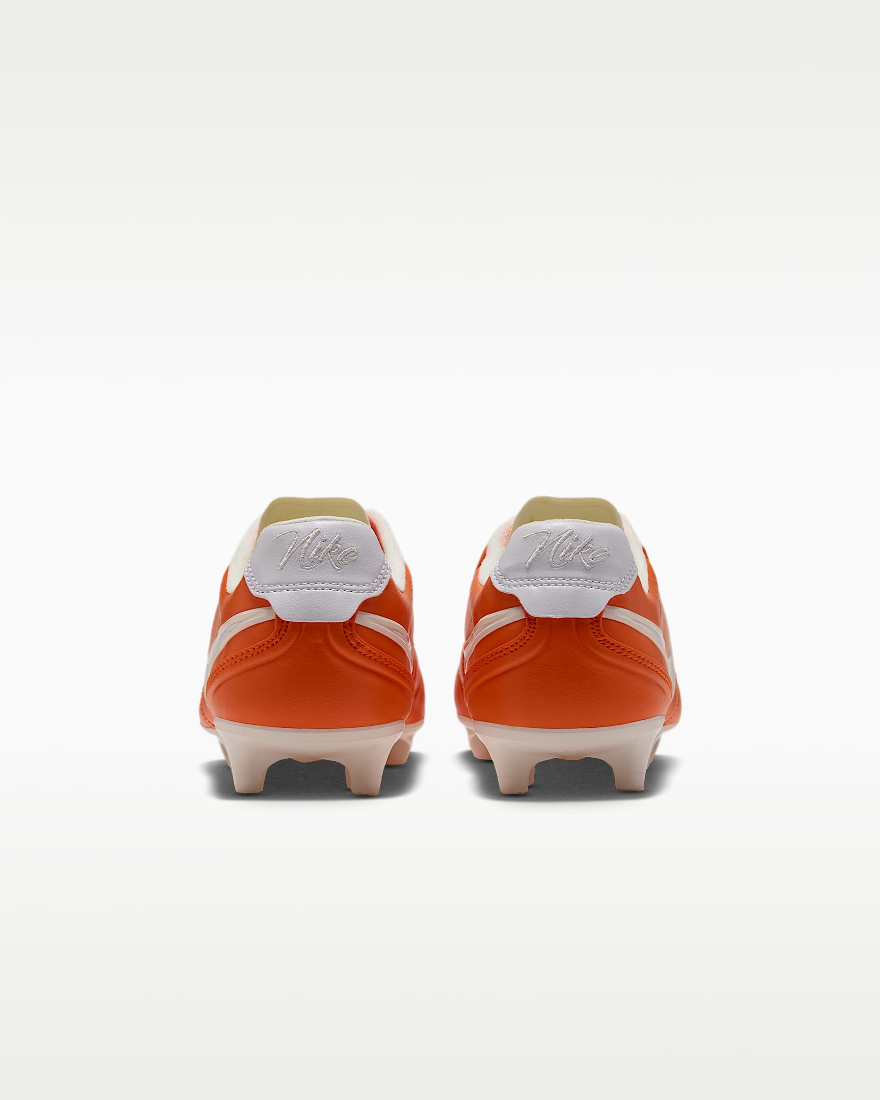 Nike Tiempo Ligera Pro Firm-Ground Low-Top Soccer Cleats - Safety Orange/White