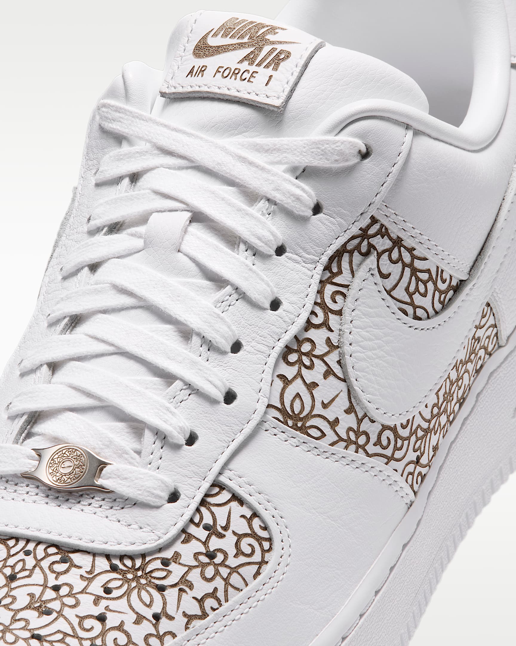 Nike Air Force 1 '07 LV8 Men's Shoes - White/Marrakesh/Picante Red/Light Orewood Brown