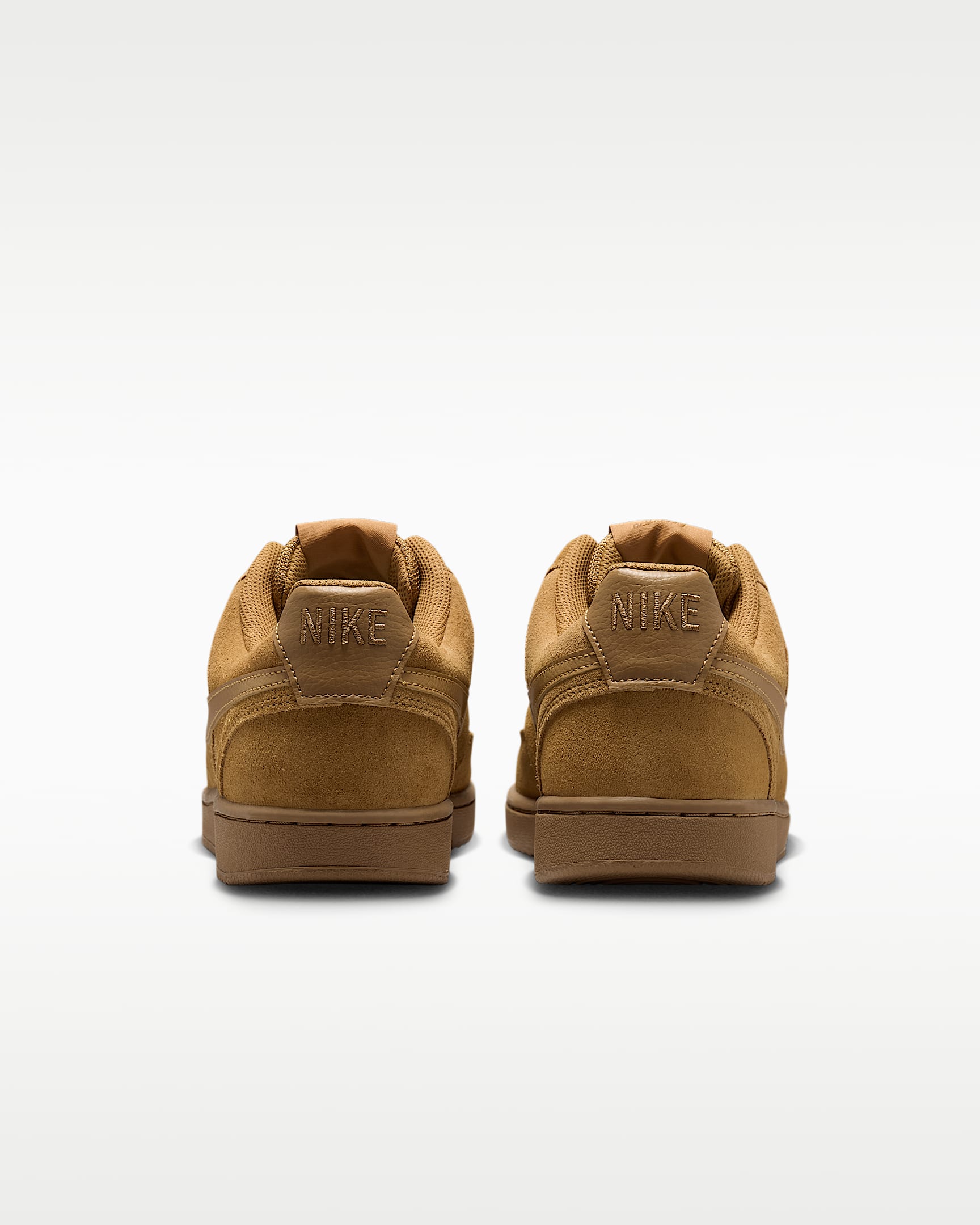 Chaussure Nike Court Vision Low Suede Premium pour homme - Wheat/Flax/Wheat