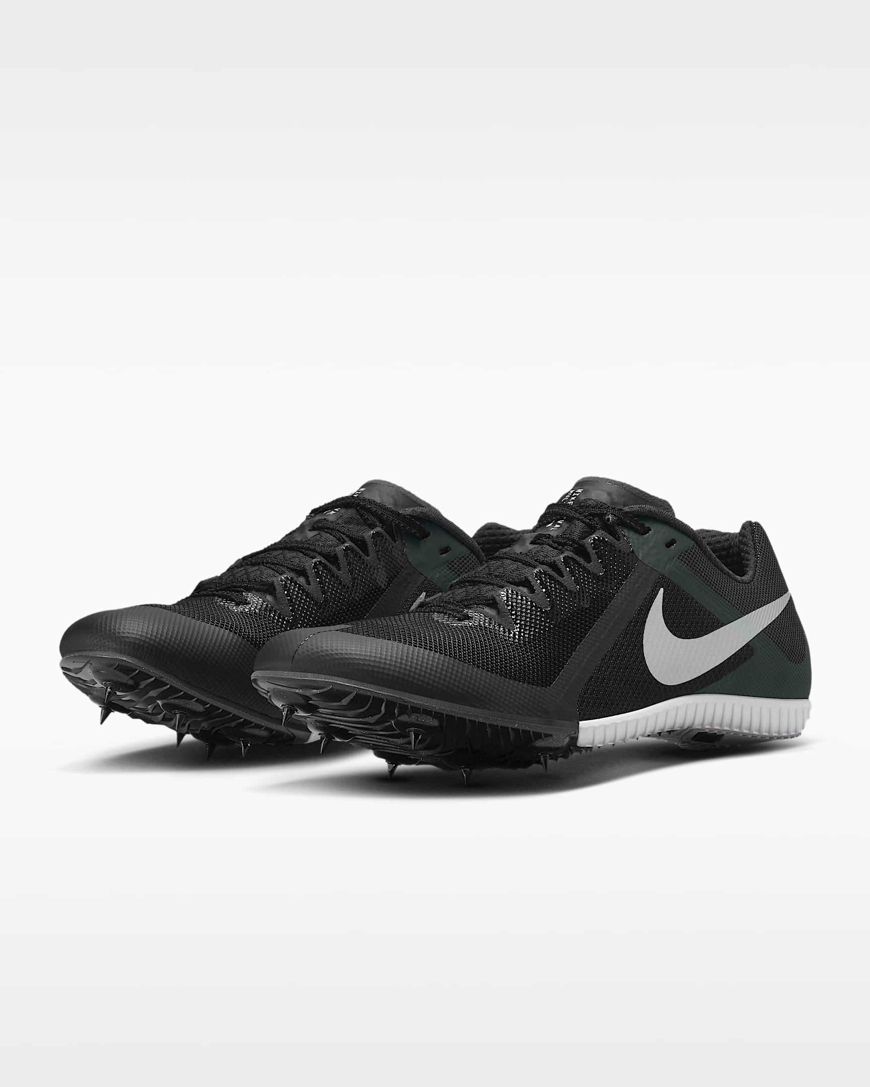 Nike Zoom Rival Multi Track & Field Multi-Event Spikes - Black/Black/Metallic Silver