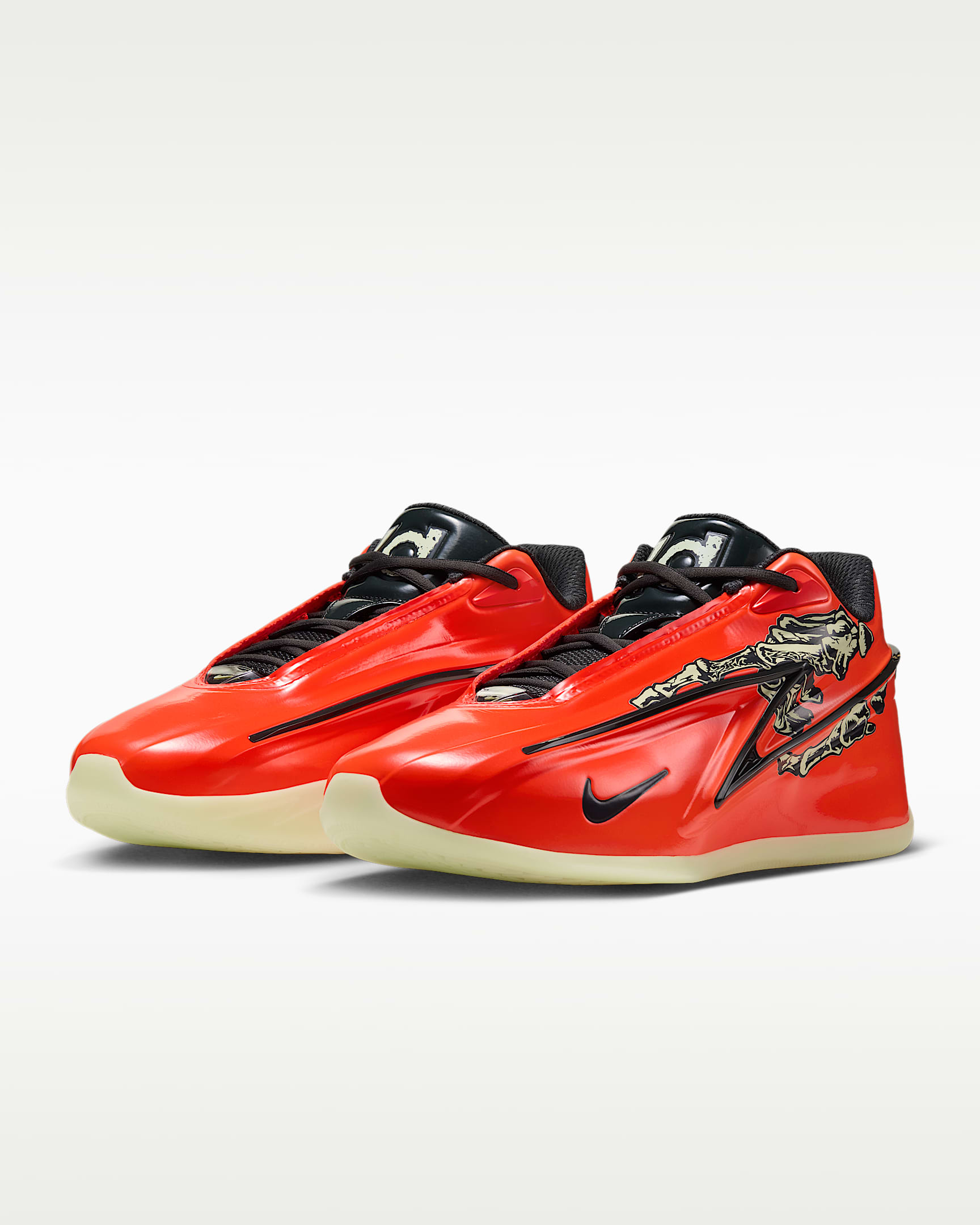 KD19 'Slim Reaper' Basketball Shoes - Bright Crimson/Lime Ice/Stadium Green/Dark Smoke Grey