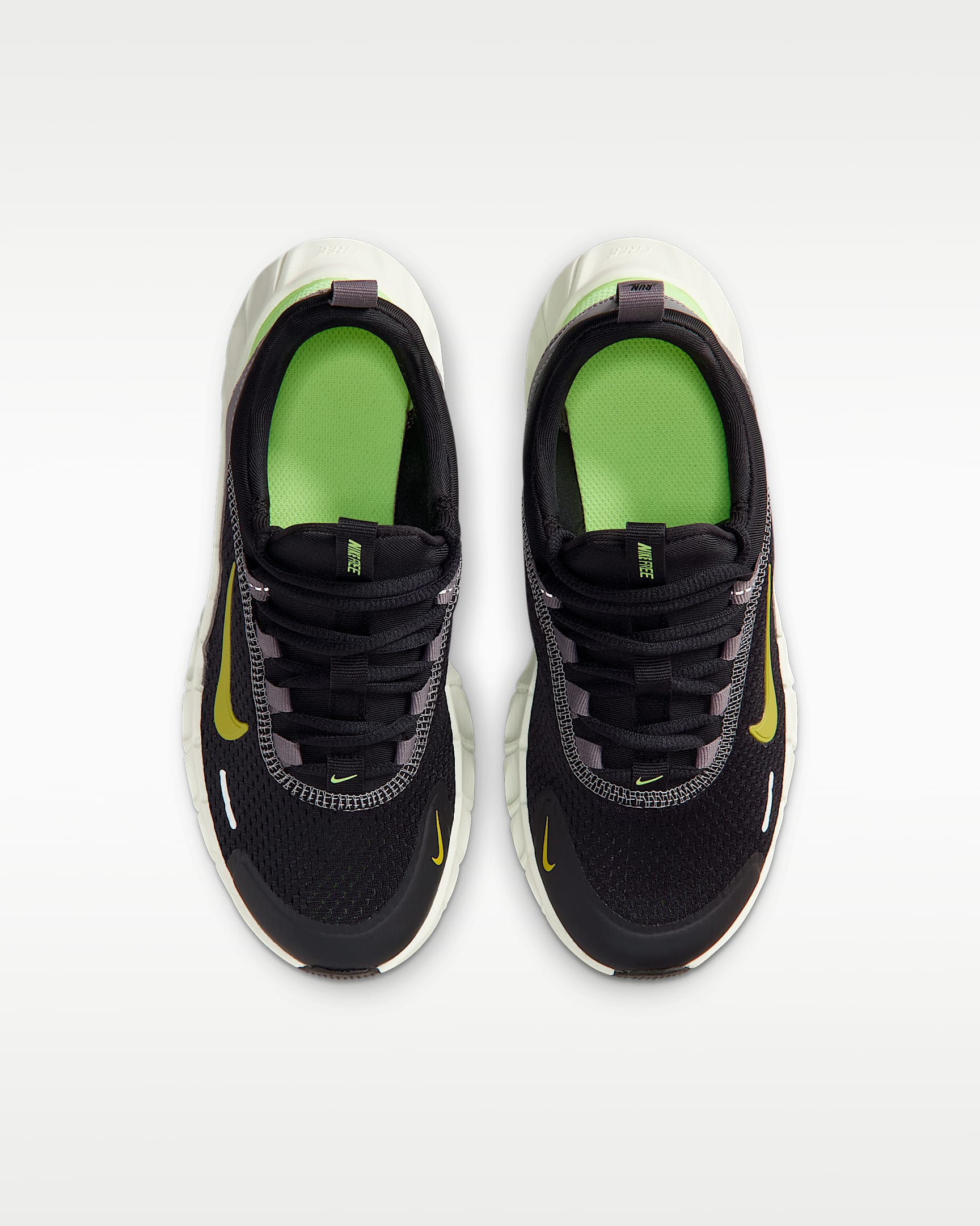 Scarpa da running Nike Free Ride – Ragazzo/a - Nero/Pencil Point/Volt Ice/Saffron Quartz