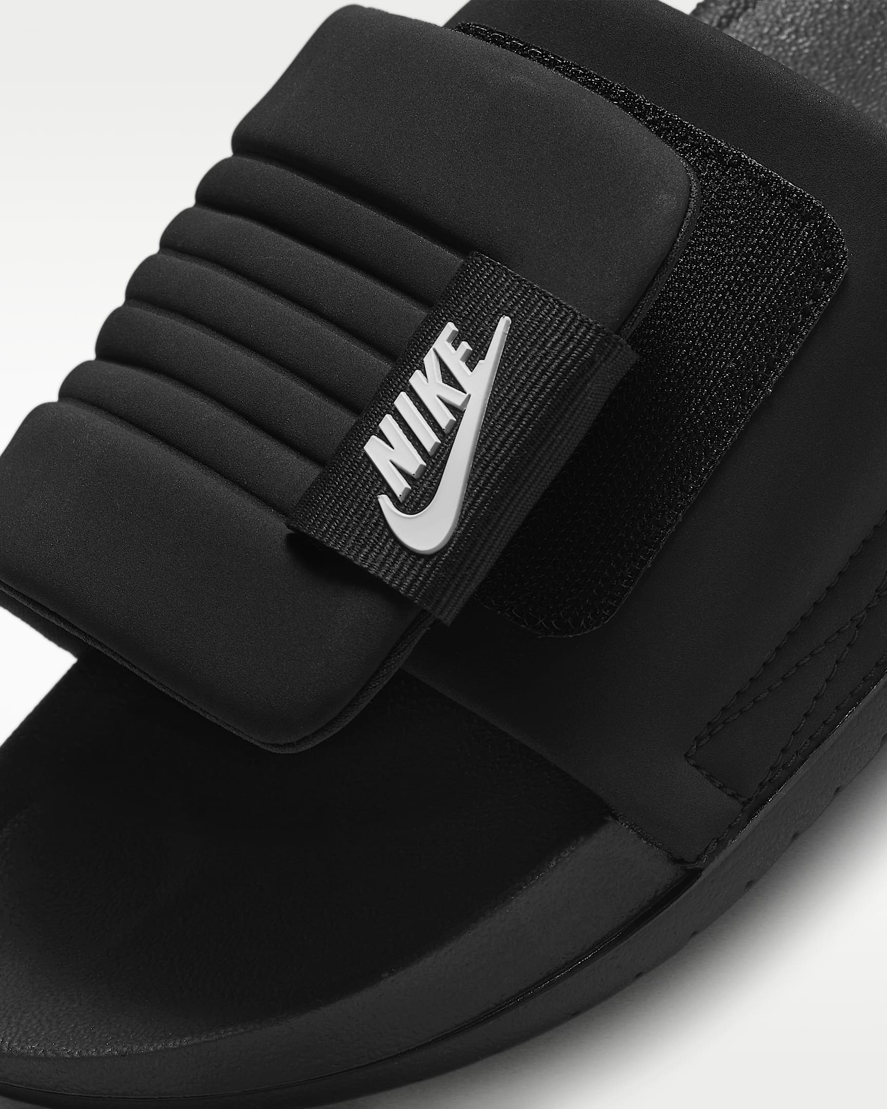 Nike Offcourt Adjust Men's Slides - Black/Black/White