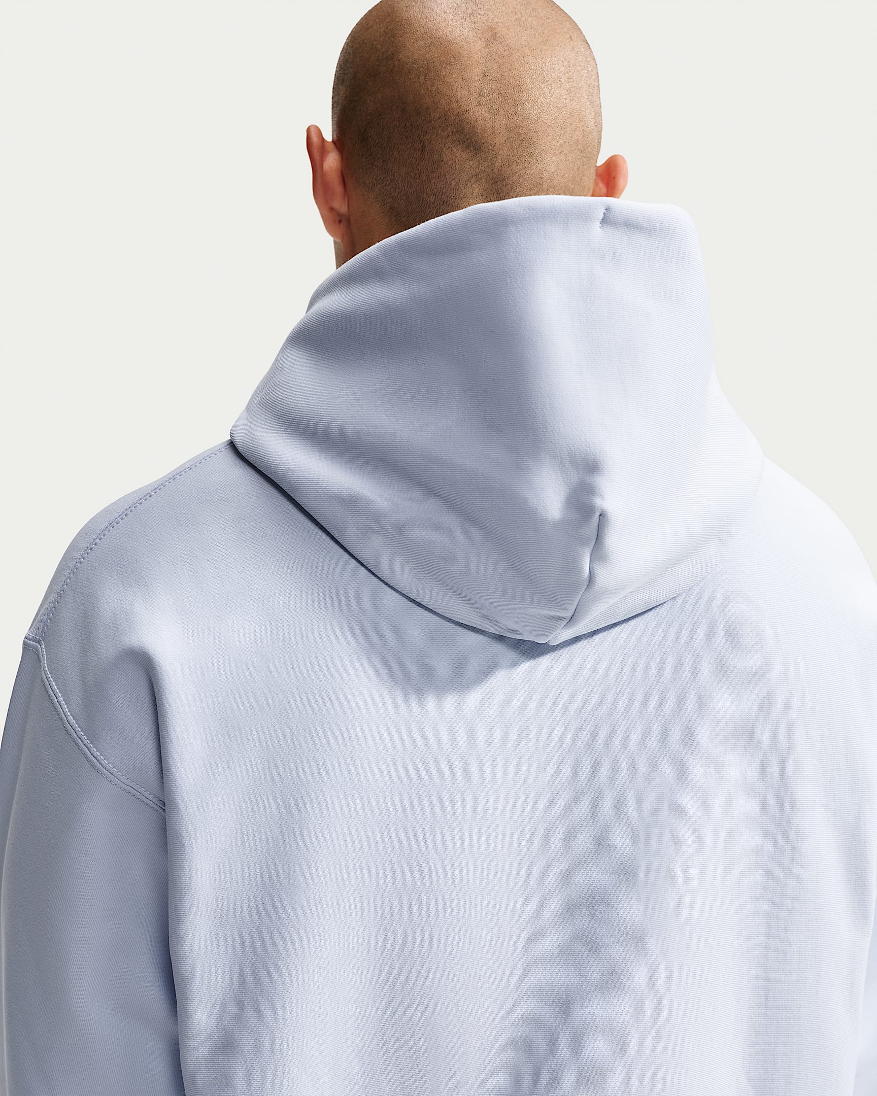 Sweat à capuche Nike Solo Swoosh pour homme - Football Grey/Blanc