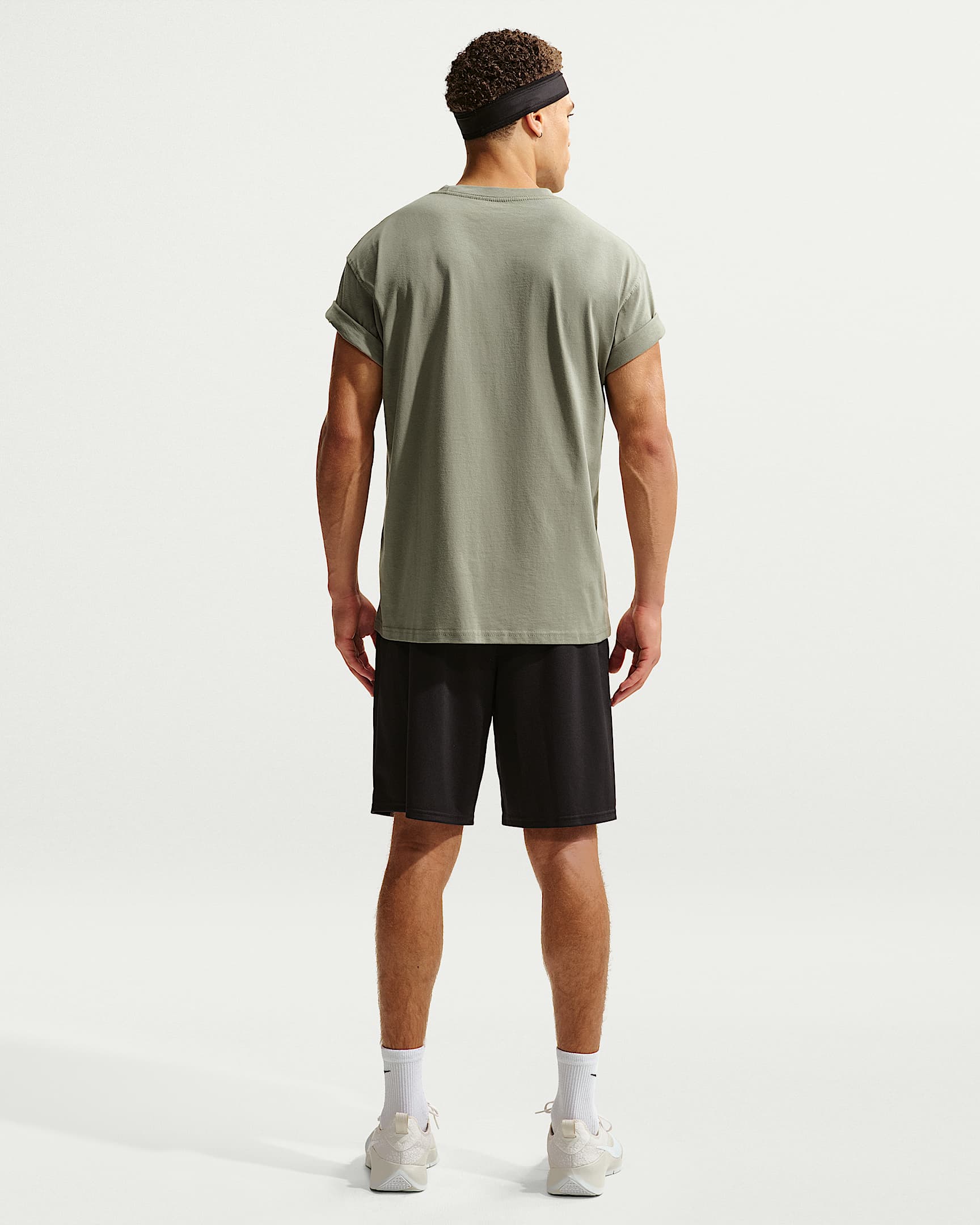 Nike Men's 23cm (approx.) Training Shorts - Black/White