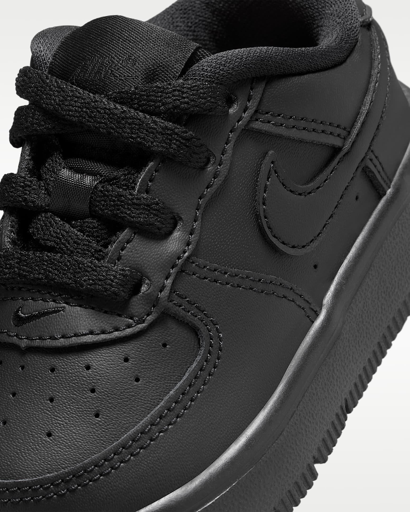 Nike Force 1 Low Baby/Toddler Shoes - Black/Black/Black/Black