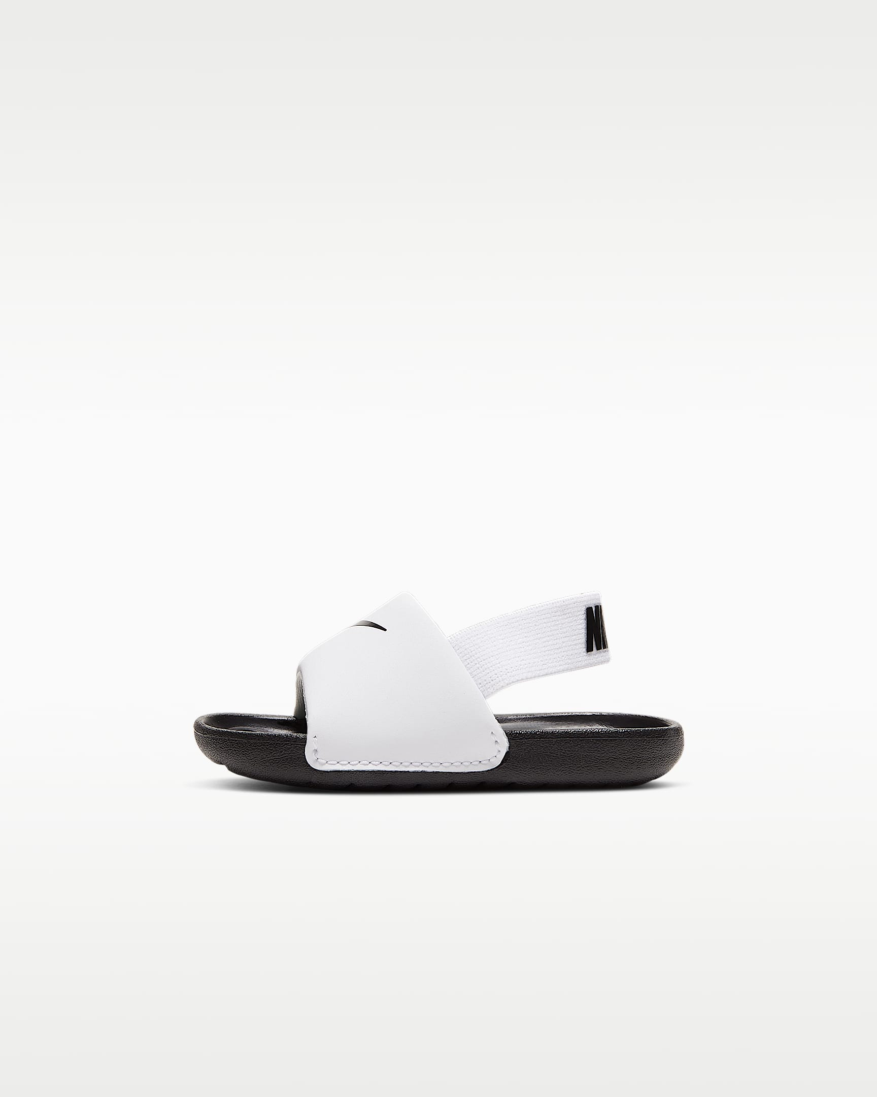 Badtoffel Nike Kawa för baby/små barn - Vit/Svart/Vit/Svart