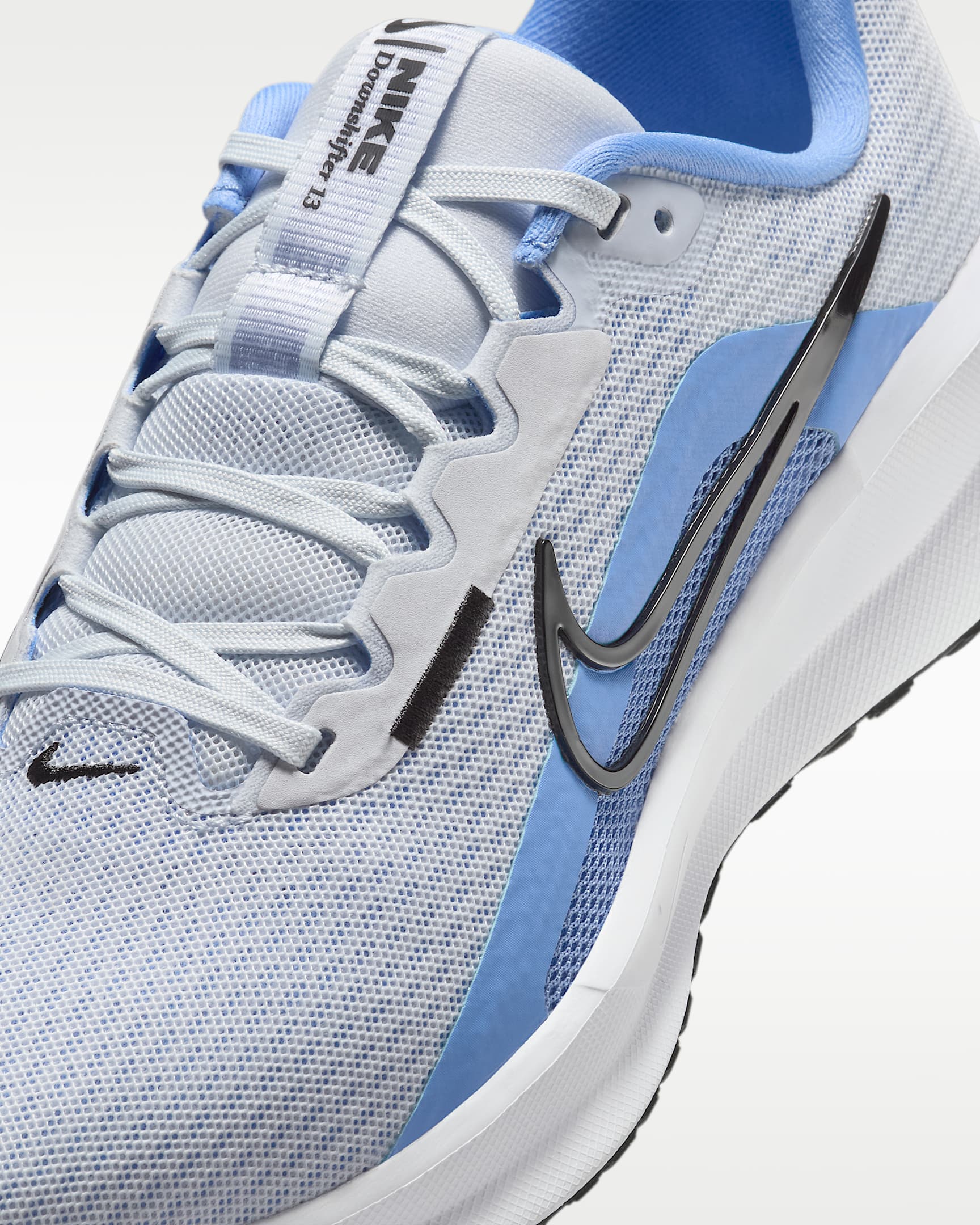Tenis de correr en pavimento para mujer Nike Downshifter 13 - Gris fútbol/Royal pulso/Blanco/Negro