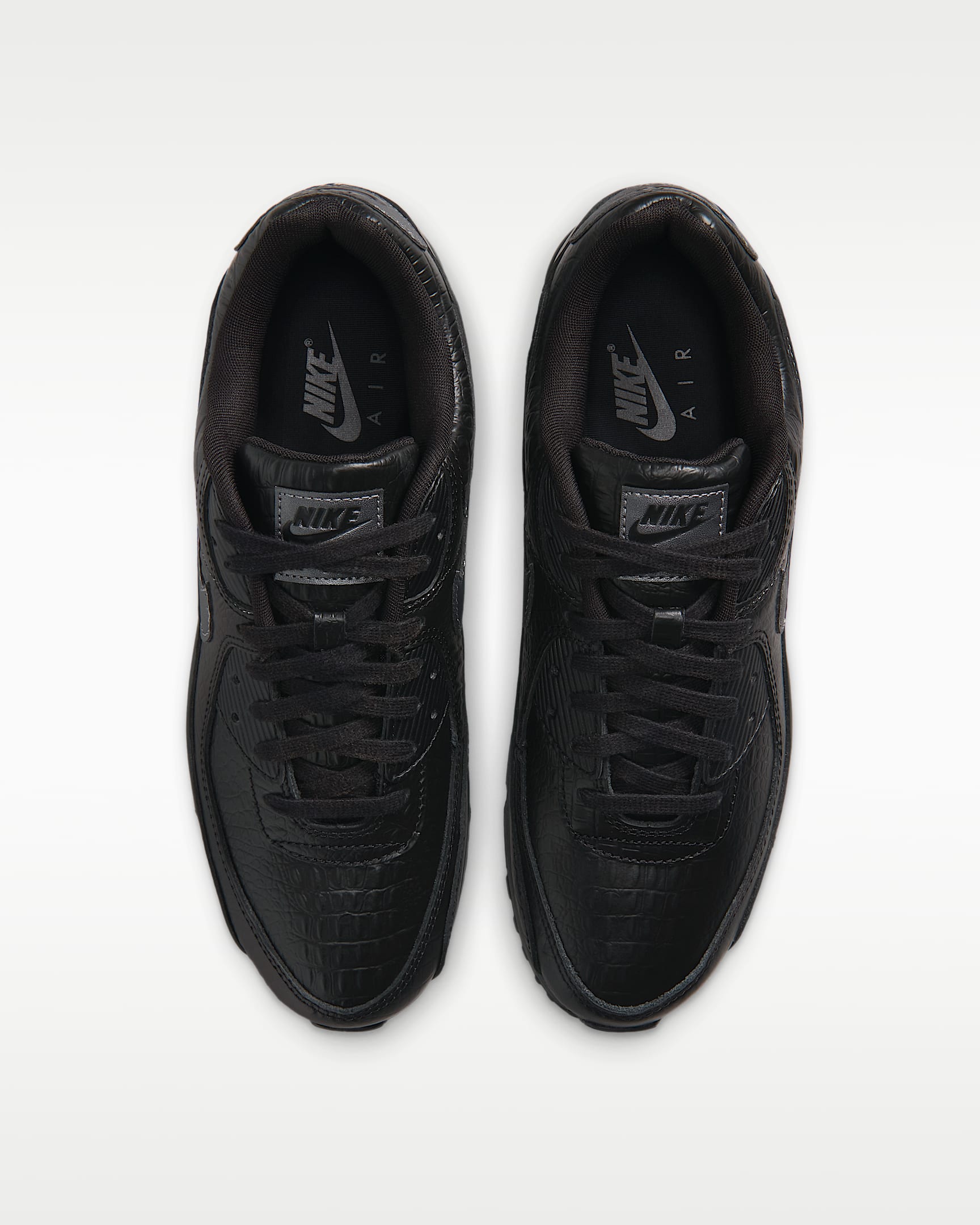 Nike Air Max 90 Premium Men's Shoes - Black/Anthracite/Metallic Dark Grey
