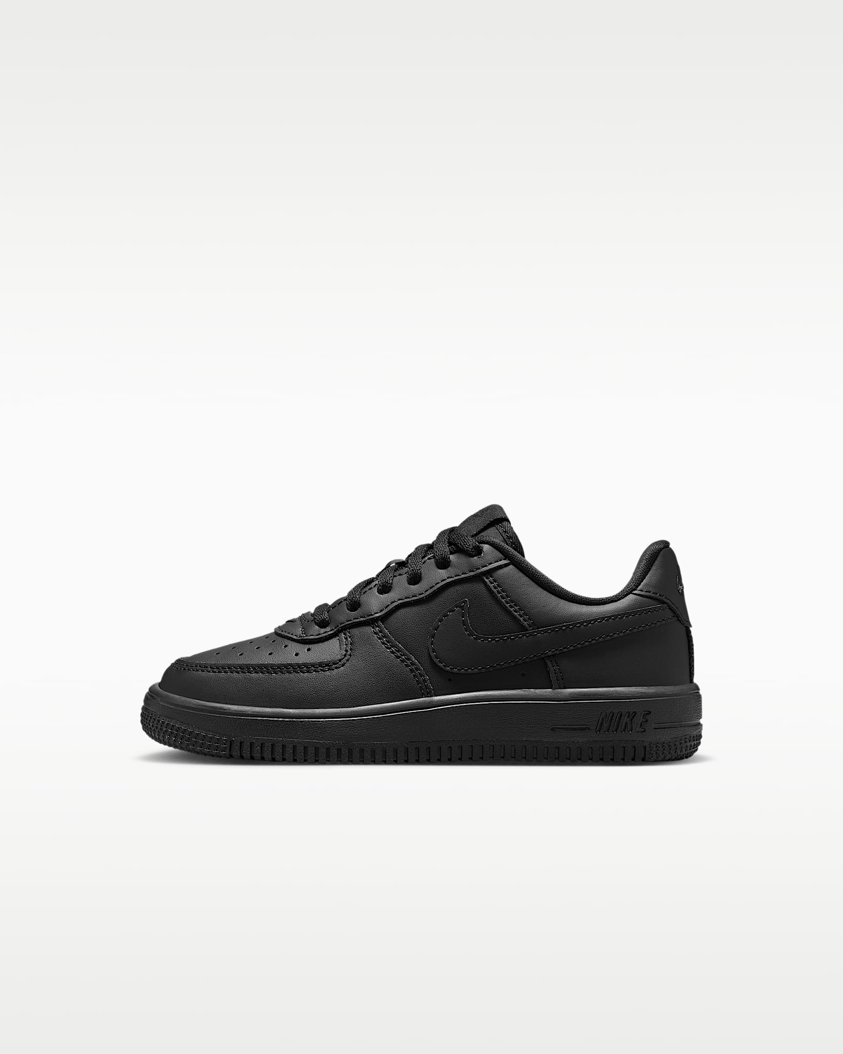 Nike Force 1 Low Little Kids' Shoes - Black/Black/Black/Black