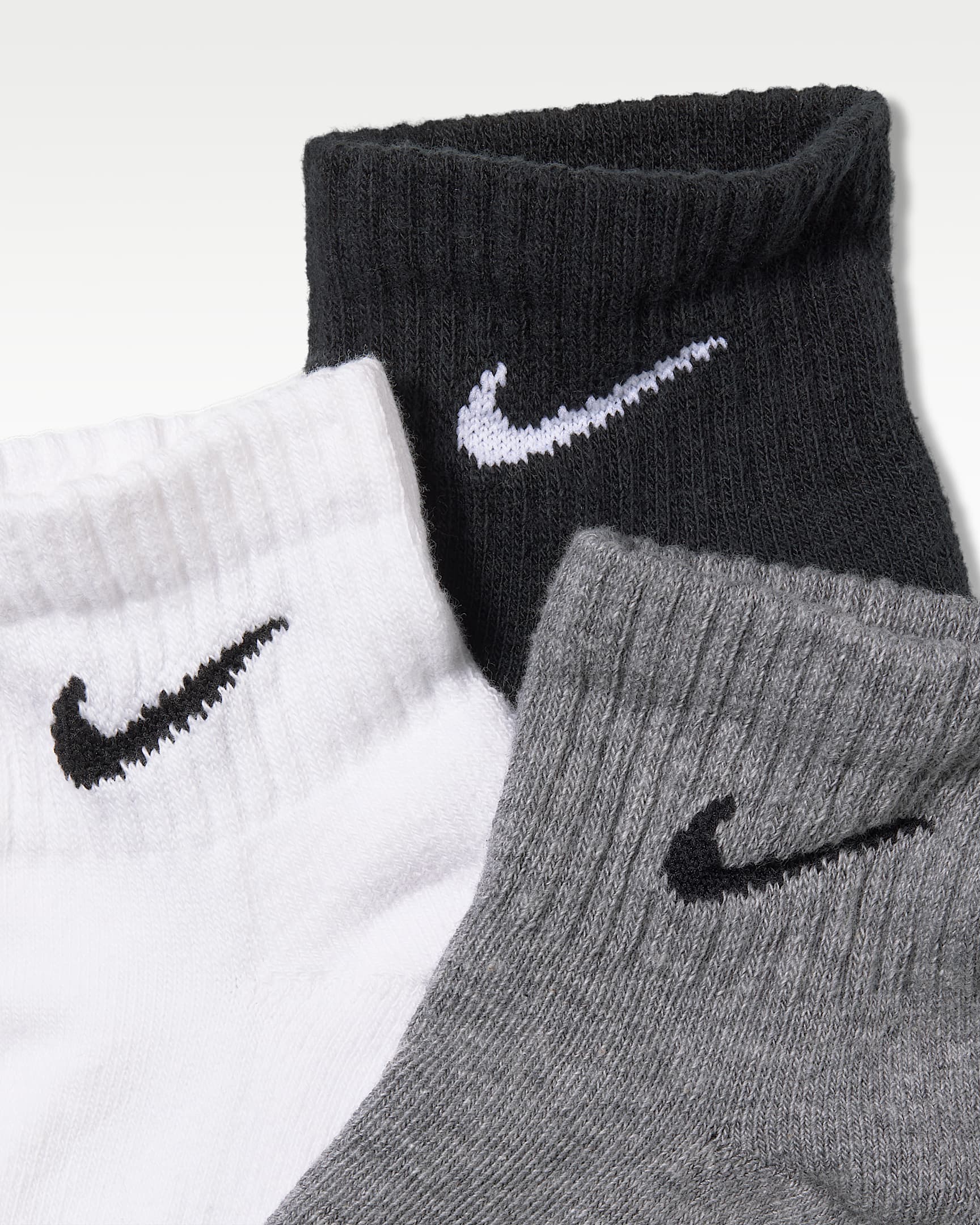 Nike Everyday Cushioned Trainings-Knöchelsocken (3 Paar) - Multi-Color